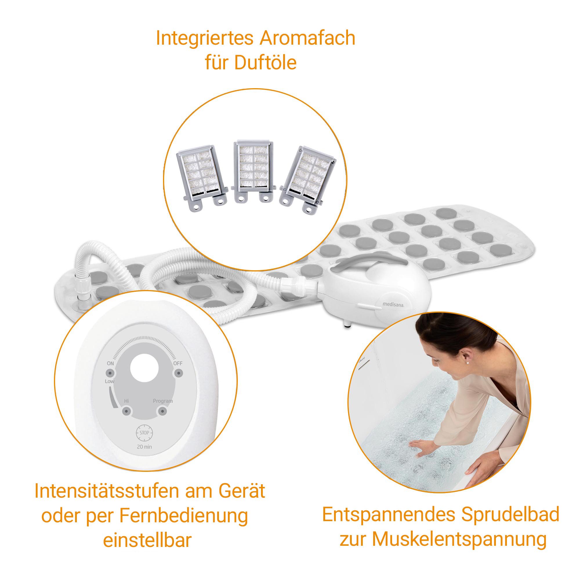 Medisana Luchtbubbelbad MBH 88379