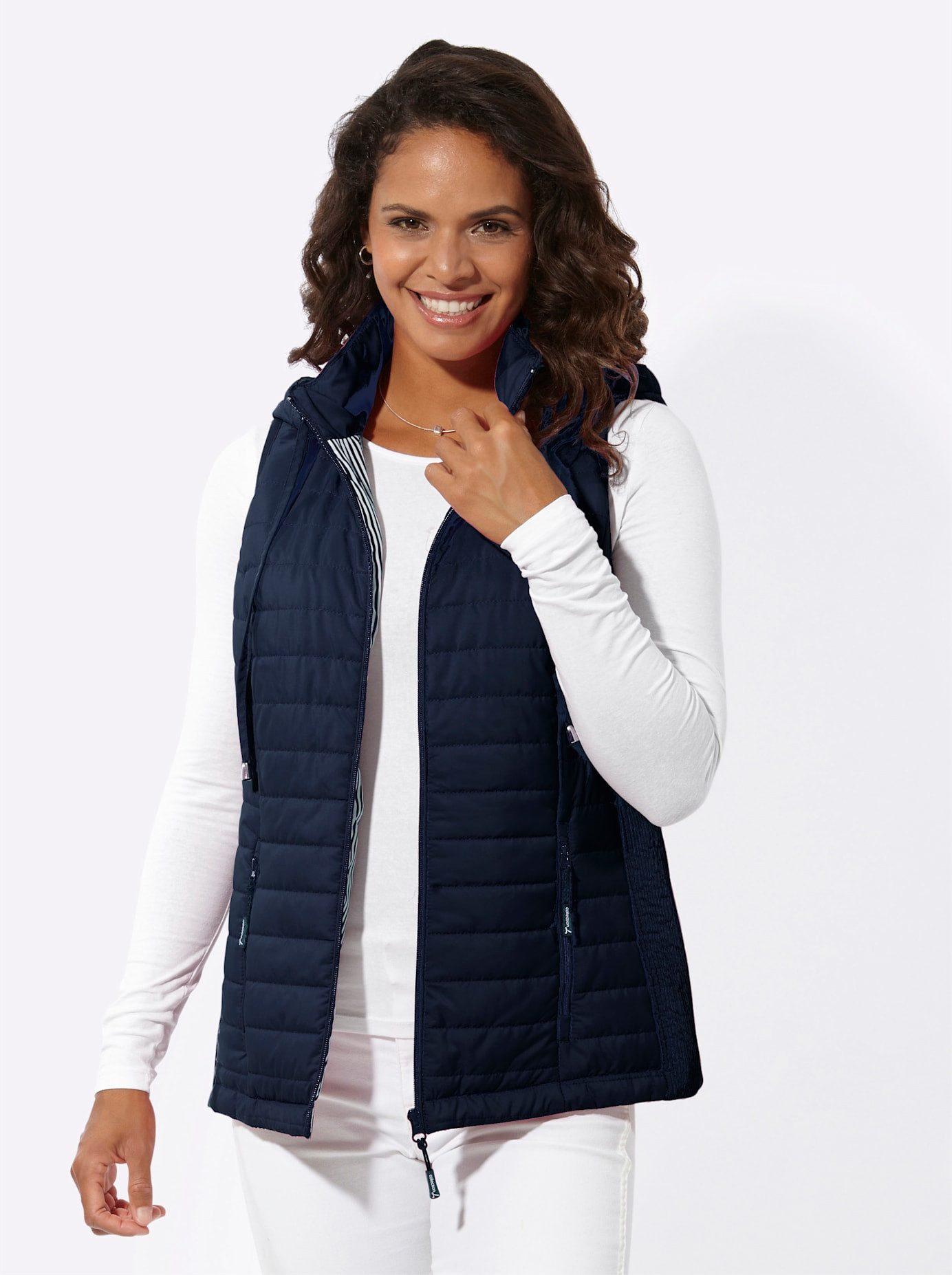 Casual Looks Bodywarmer bovenkleding maat 38 blauw