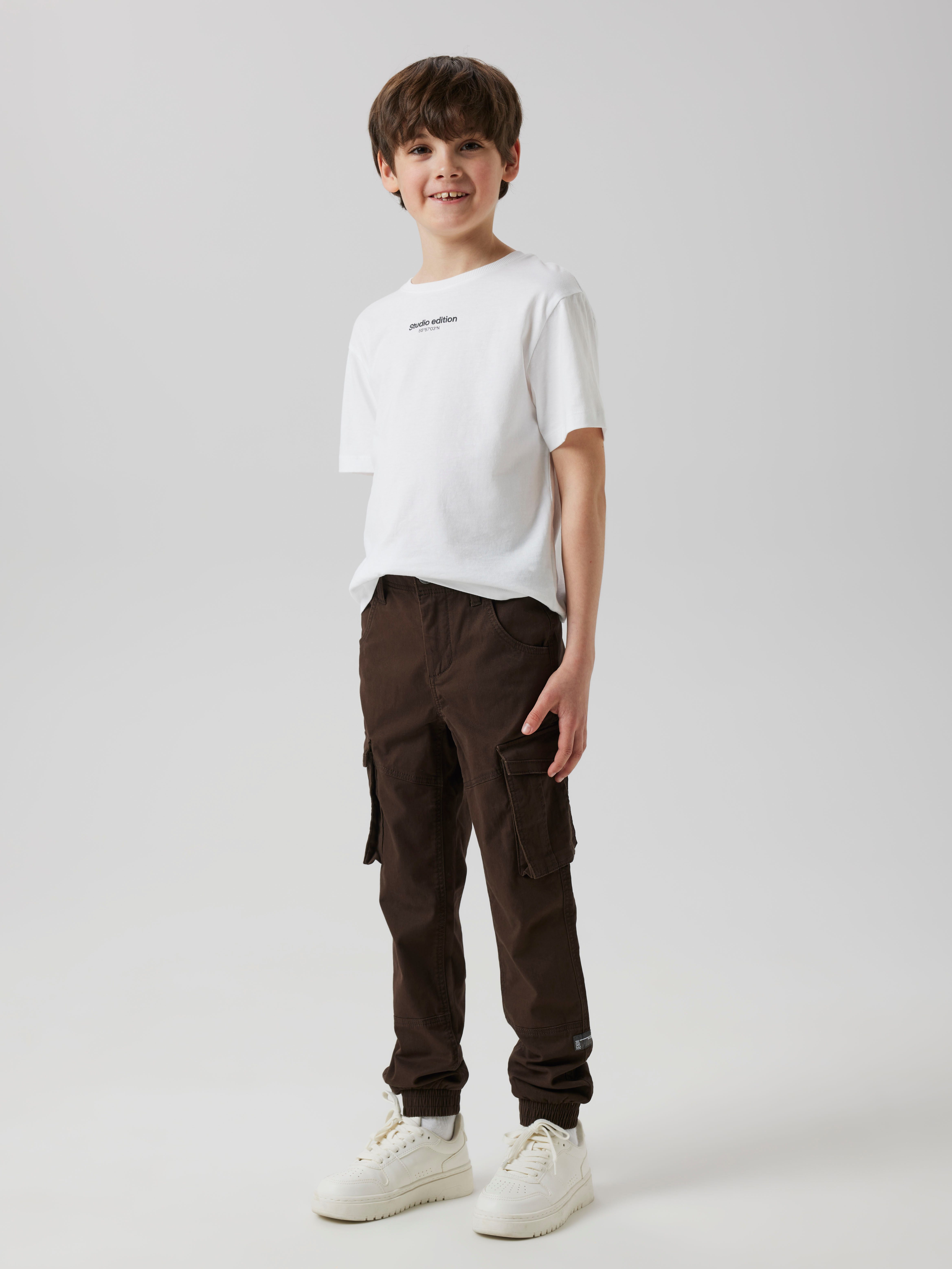 Name It Cargobroek NKMRYAN CARGO R TWI PANT 2222-BA NOOS