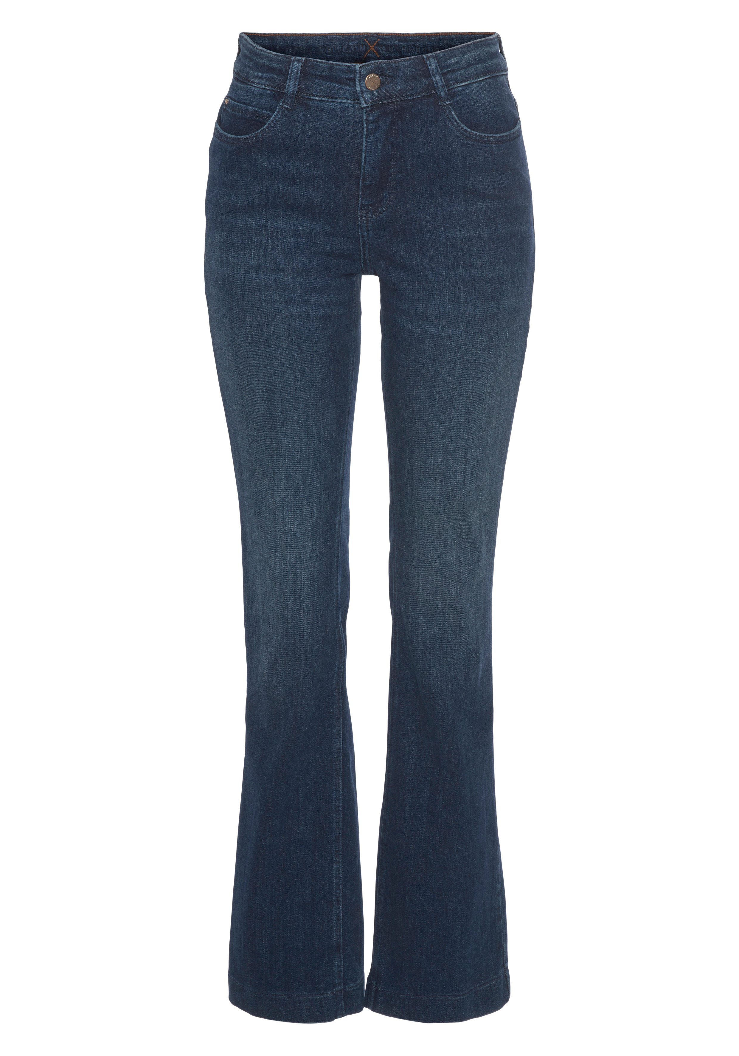MAC Bootcut jeans Dream-Boot Recht belijnd met iets uitlopende pijpen