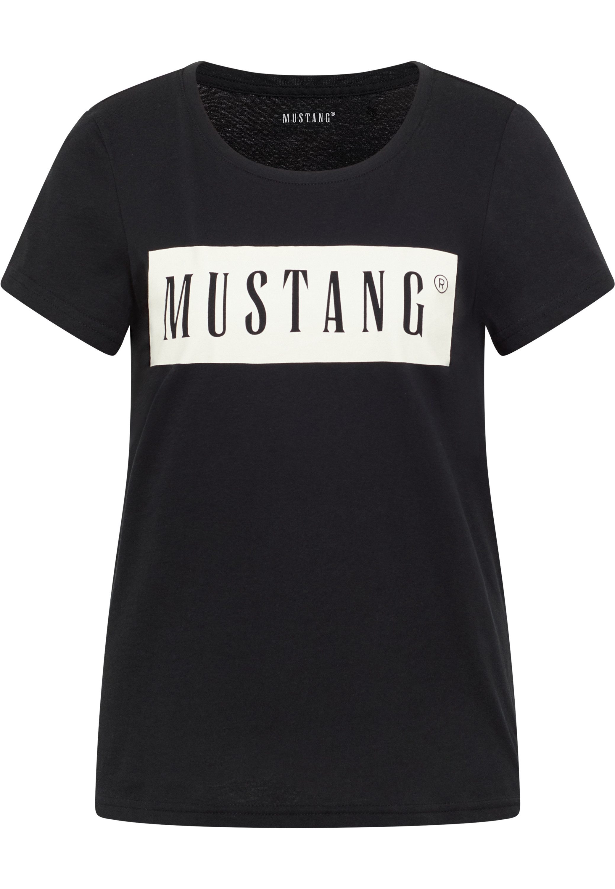 MUSTANG Shirt met korte mouwen Dames stijl Alma