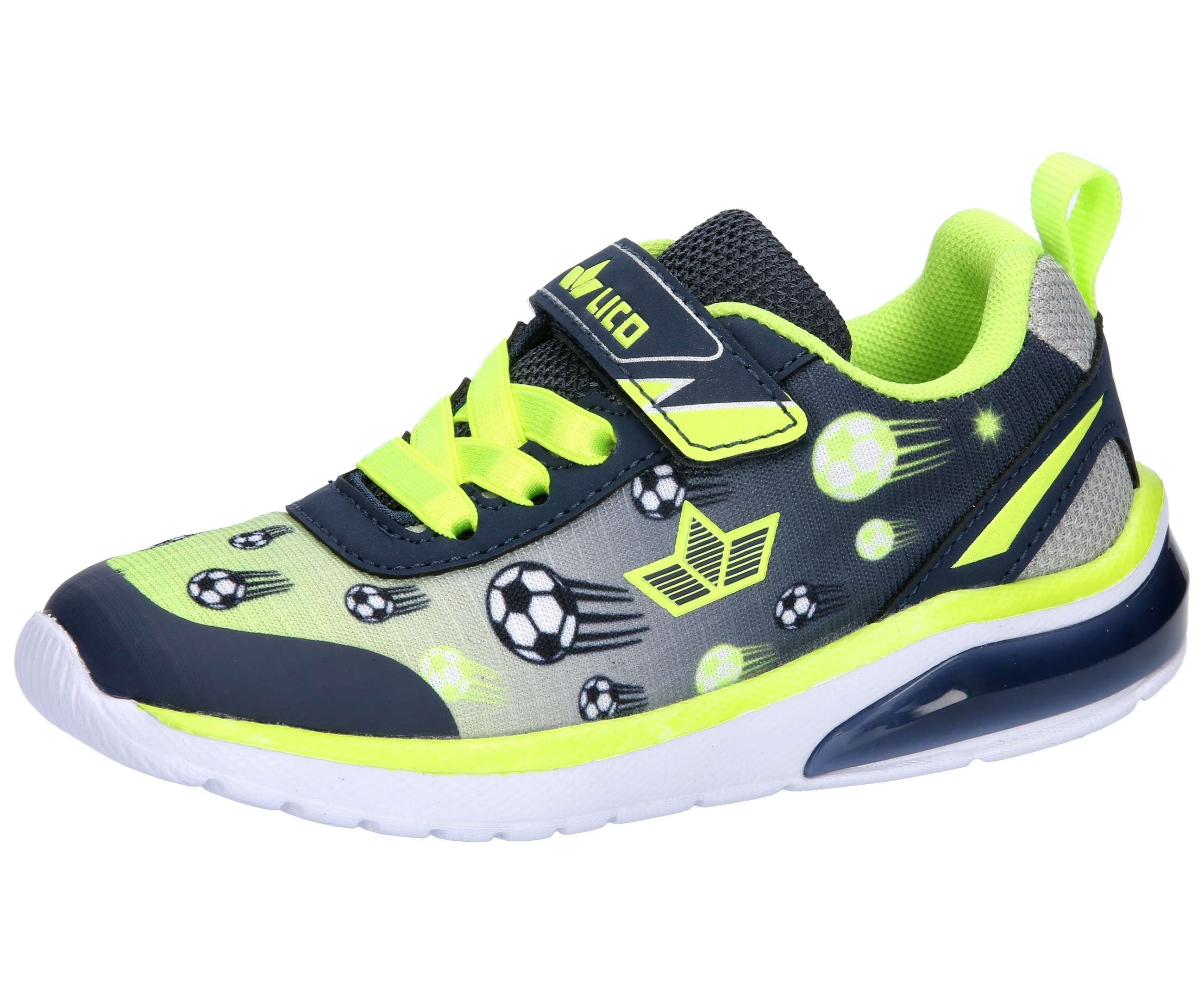 Lico Sneakers Vrijetijdsschoen Effect VS Blinky jongens sneakers maat 28 EU blauw
