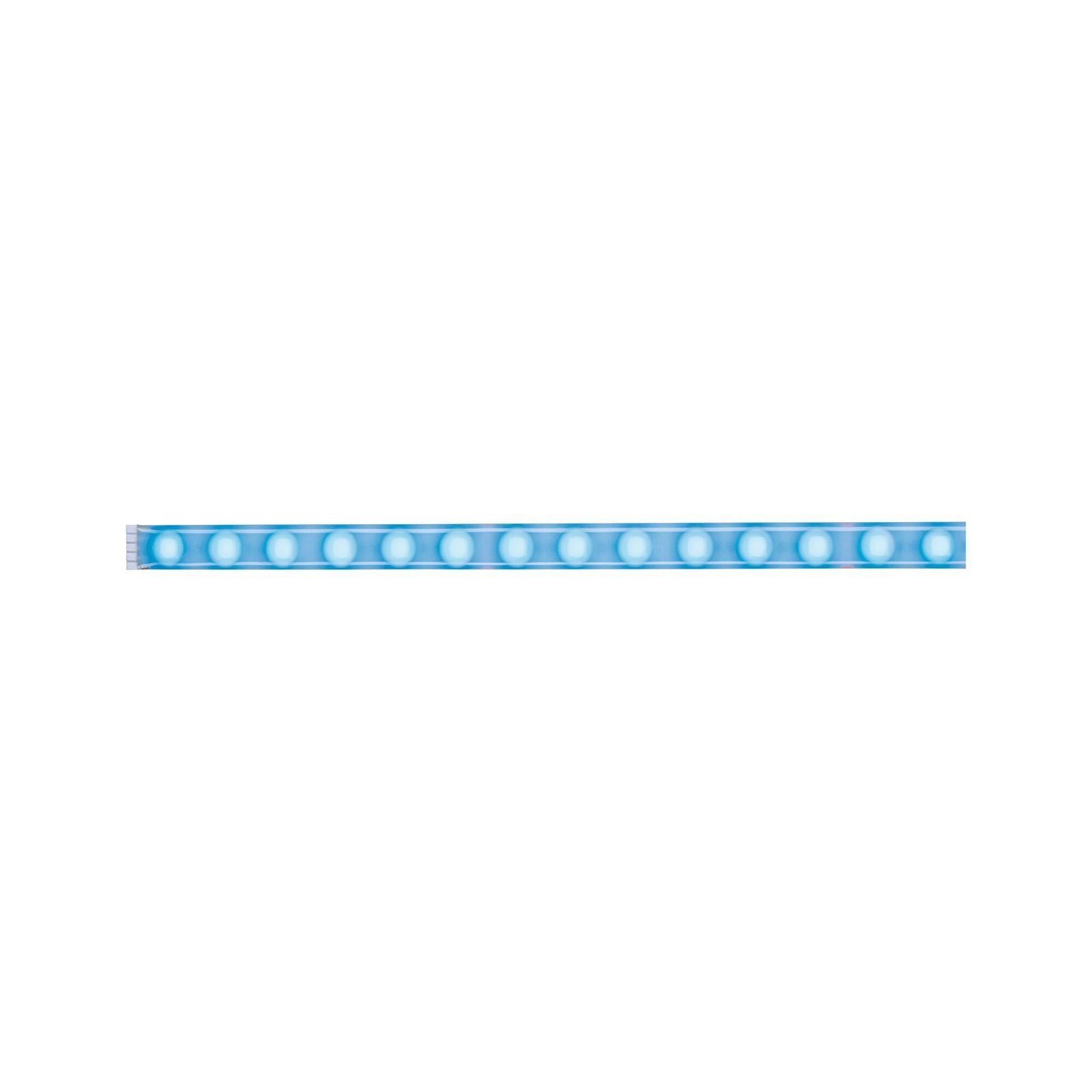 Paulmann Led-strepen MaxLED 500 Strip 1m IP44 Cover 3000K 12W 24V zilverkleur Kunststof (1 stuk)