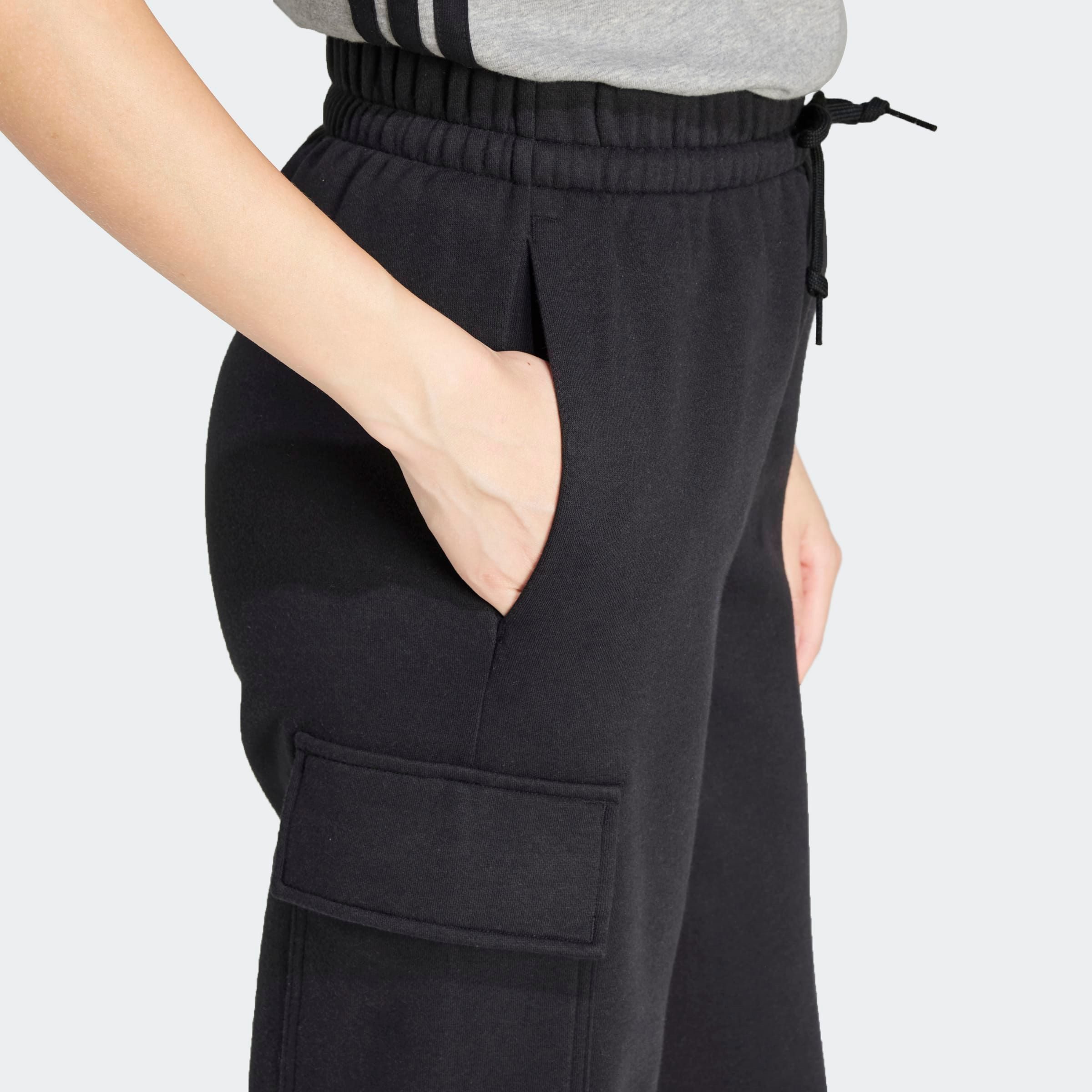 adidas Sportswear Sportbroek W LIN FL CARGO (1-delig)