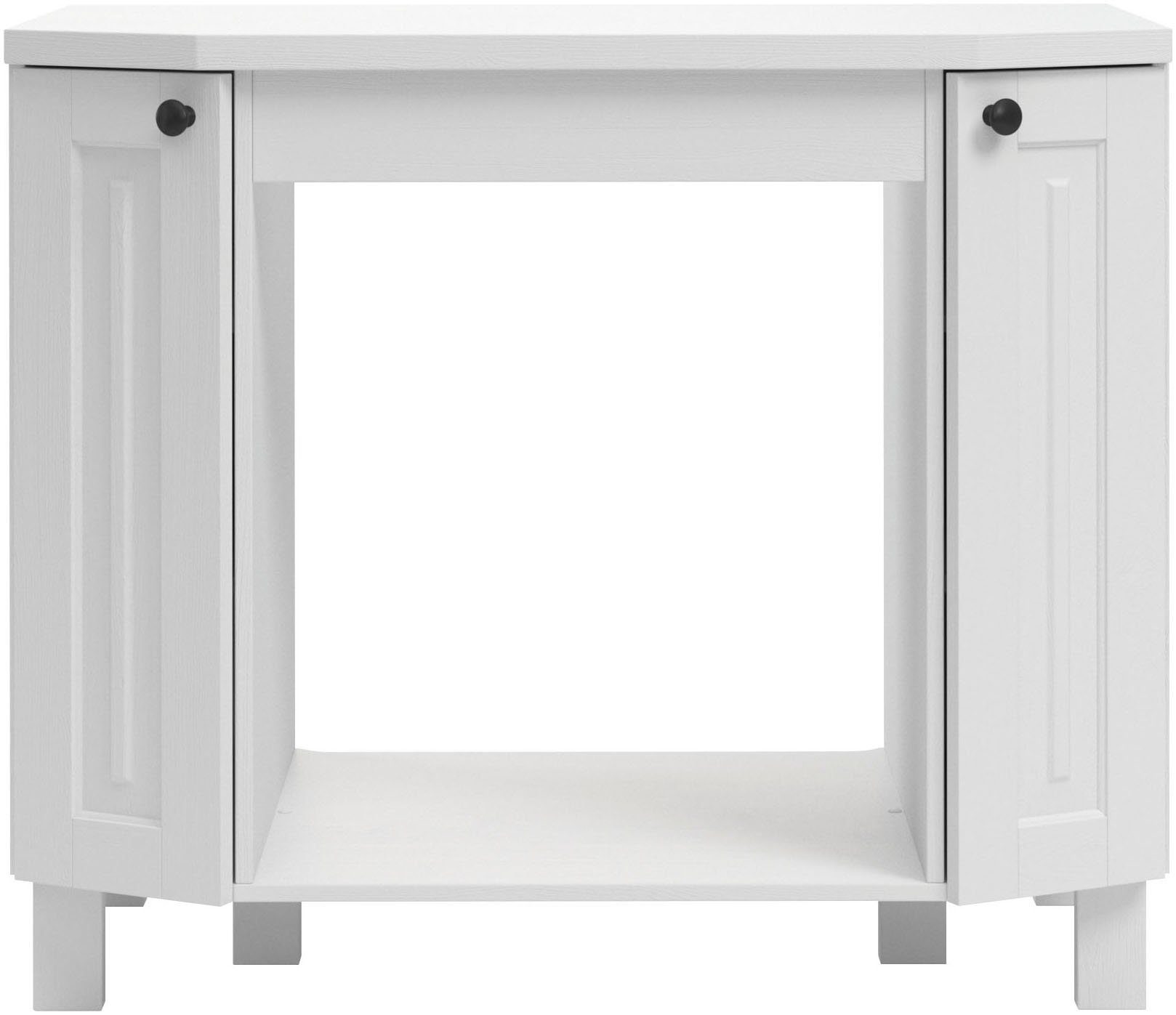 Kochstation Ombouwkast voor oven KS-Osby Massief grenen, breedte 100 cm, 2 deuren (1 stuk)