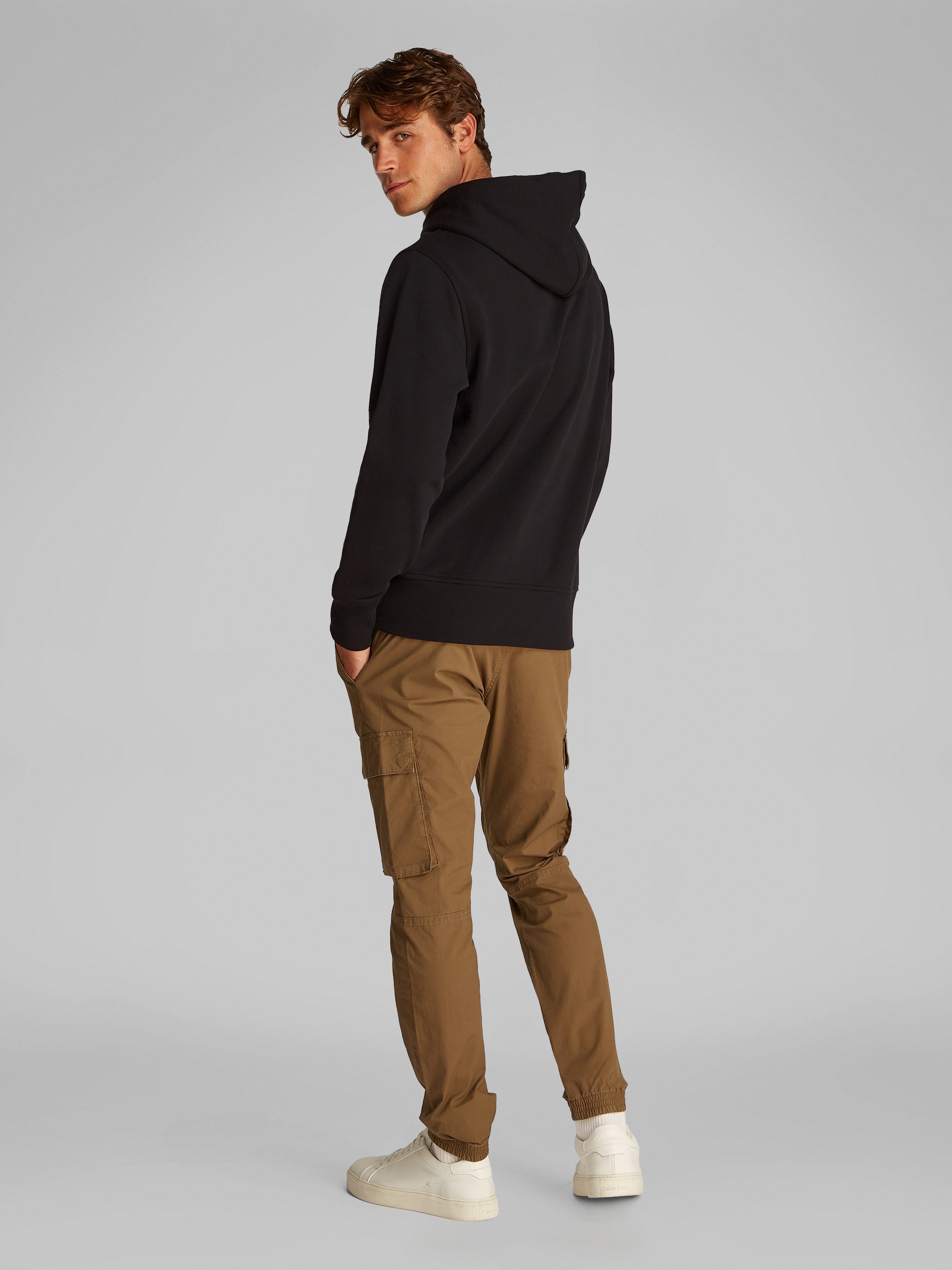 Calvin Klein Hoodie SERIF FONT GRAPHIC HOODIE