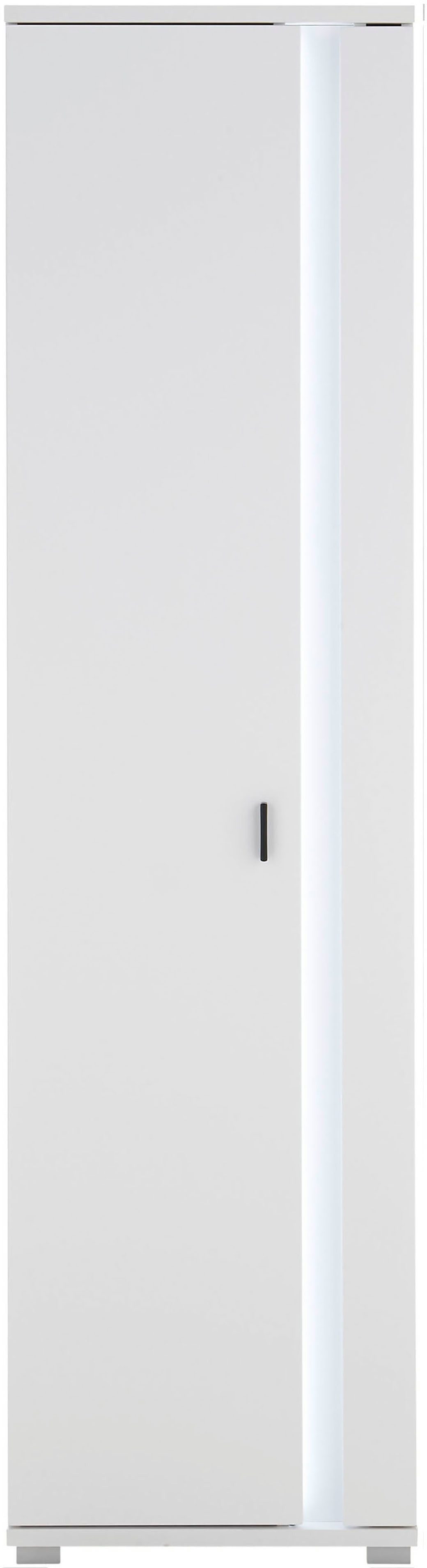 INOSIGN Multifunctionele kast Long Island in moderne trendkleur, inclusief verticale verlichting, breedte 55 cm (1 stuk)