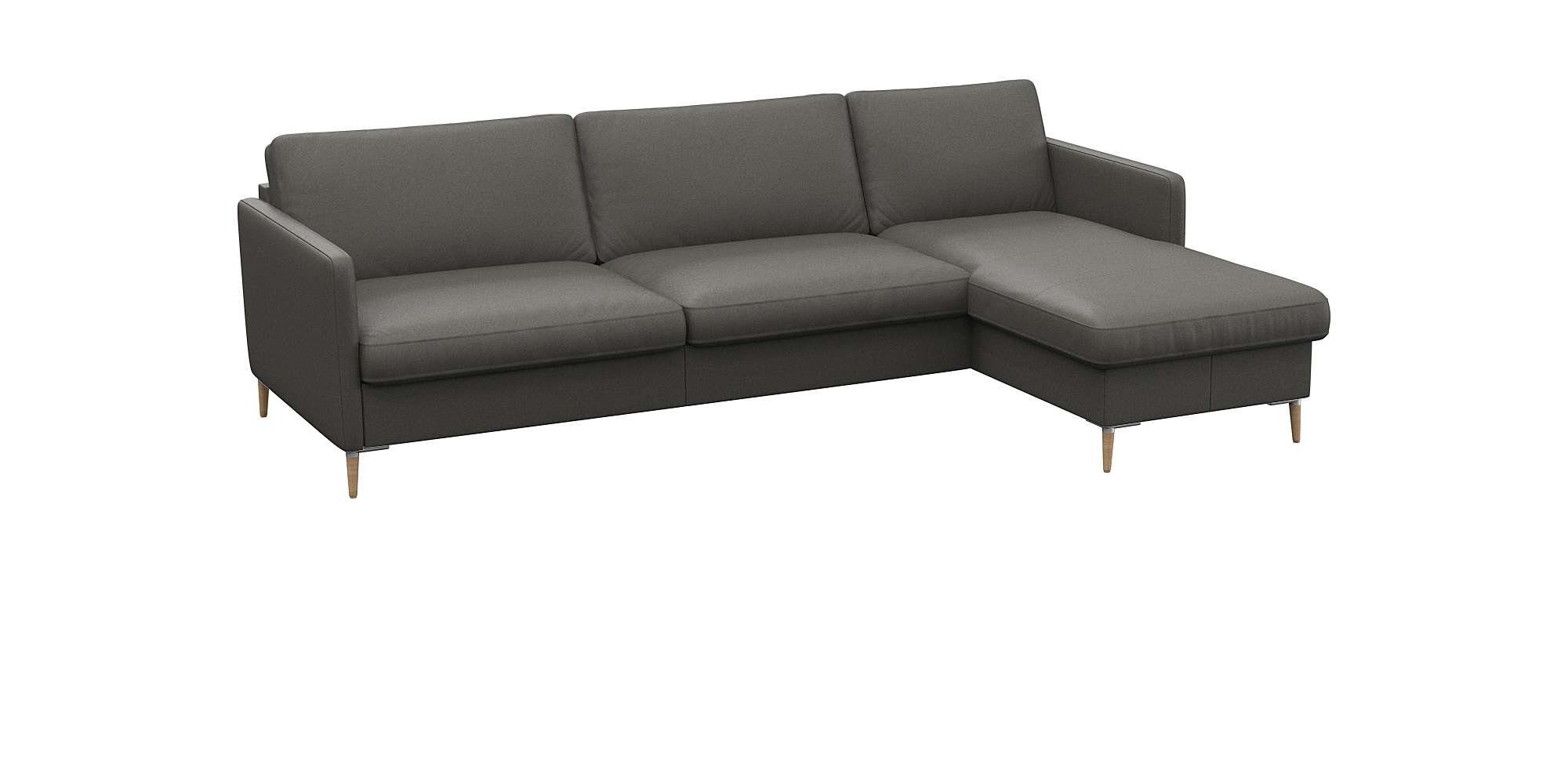 FLEXLUX Hoekbank Fiore, super zitcomfort door koudschuim in de zitting, L-vorm
