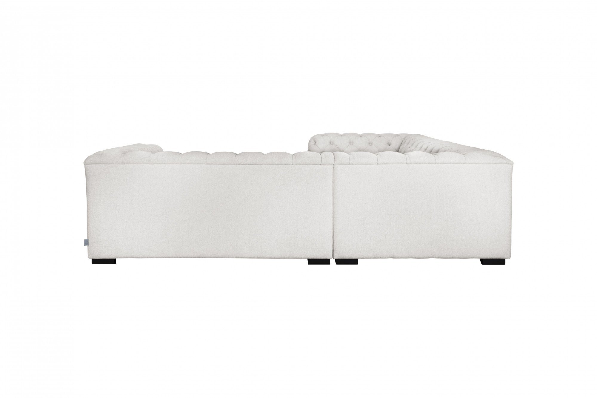 Guido Maria Kretschmer Home&Living Chesterfield-bank KALINA L-vorm hoogwaardig chesterfield design, zeer hoogwaardige afwerking