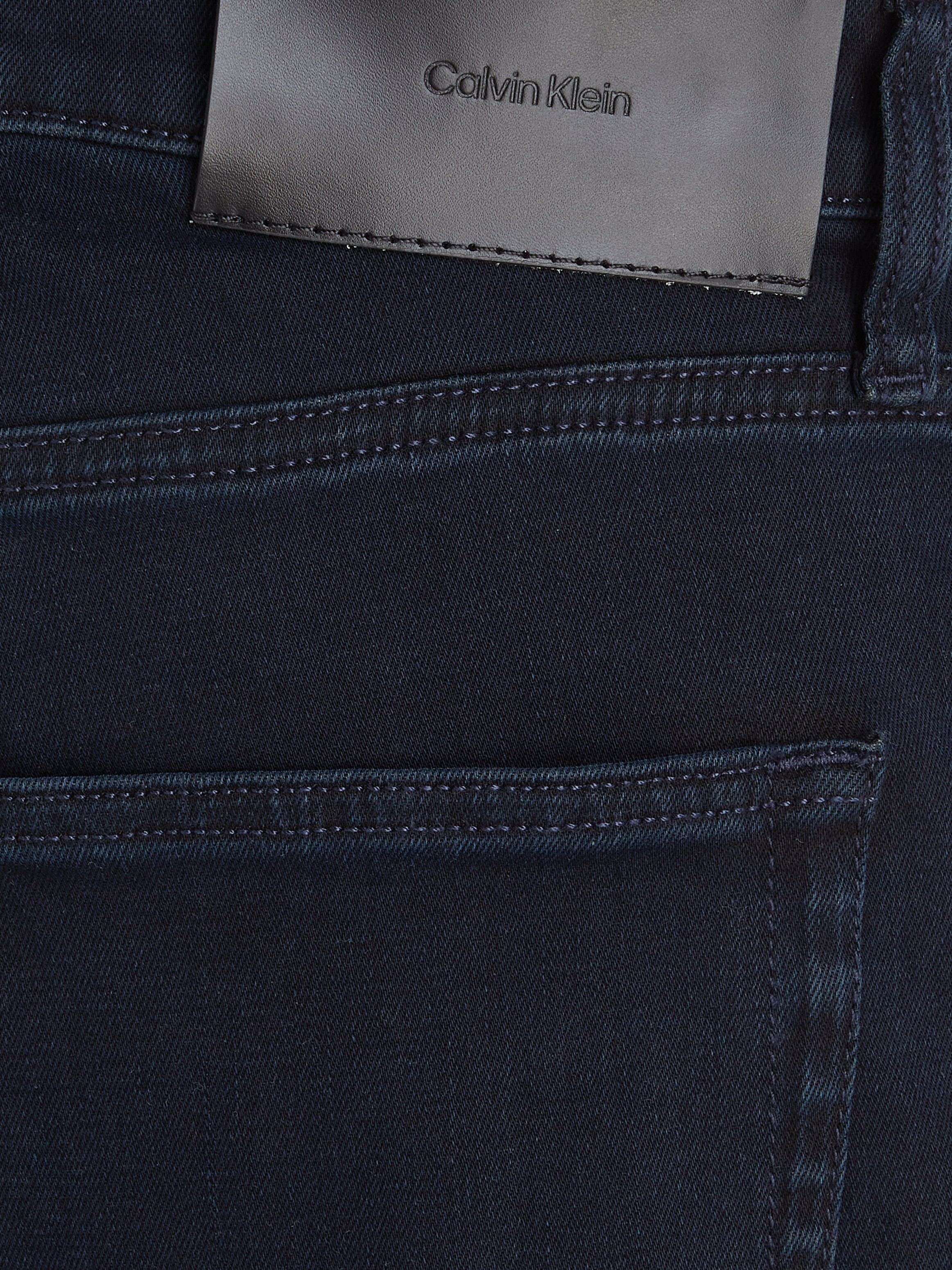 Calvin Klein Rechte jeans TAPERED BLUE BLACK