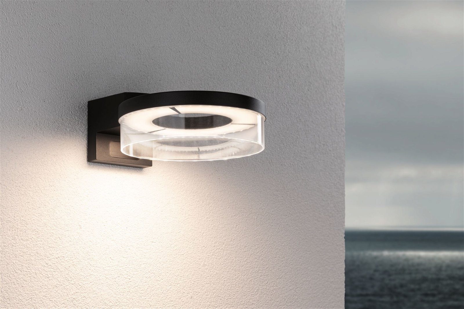 Paulmann Led-wandlamp voor buiten Capea IP44 231mm 3000K 700lm 230V aluminium (1 stuk)