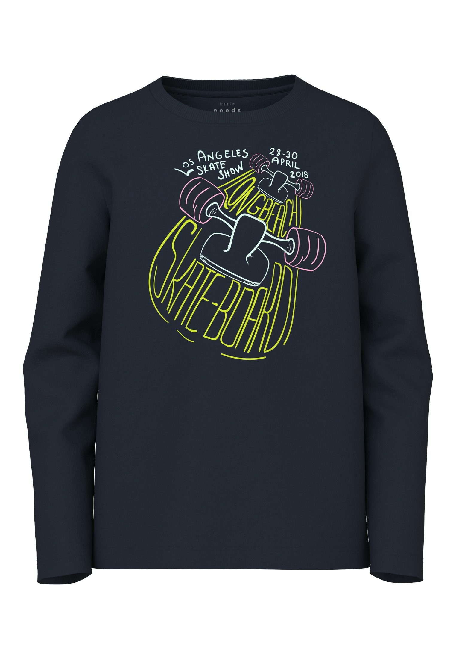 Name It Shirt met lange mouwen NKMVUX 2P LS TOP (Set van 2)