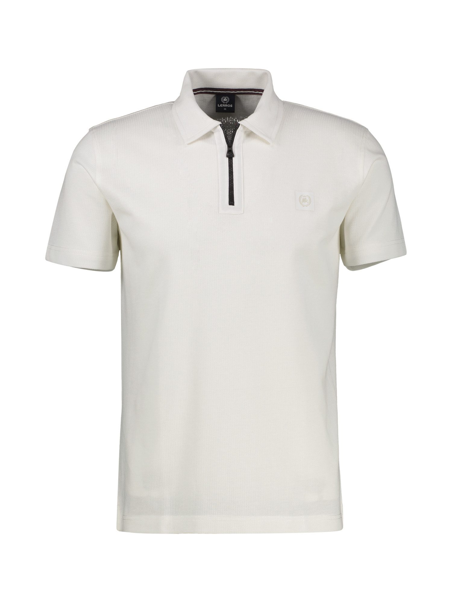 Lerros Poloshirt LERROS heren poloshirt met ritskraag