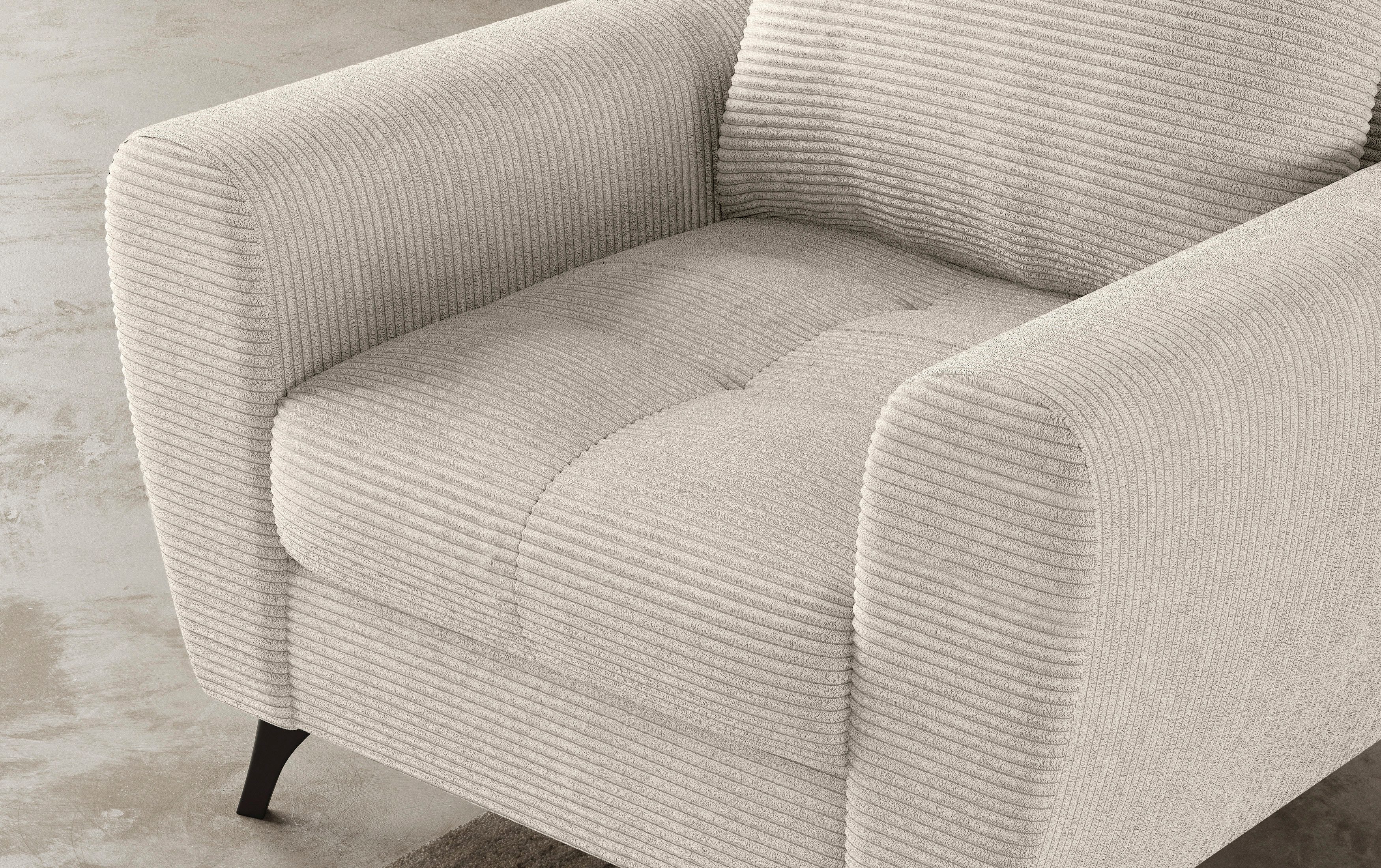 Mr. Couch Fauteuil Blackburn II Geschikt voor de set, optioneel met koudschuim