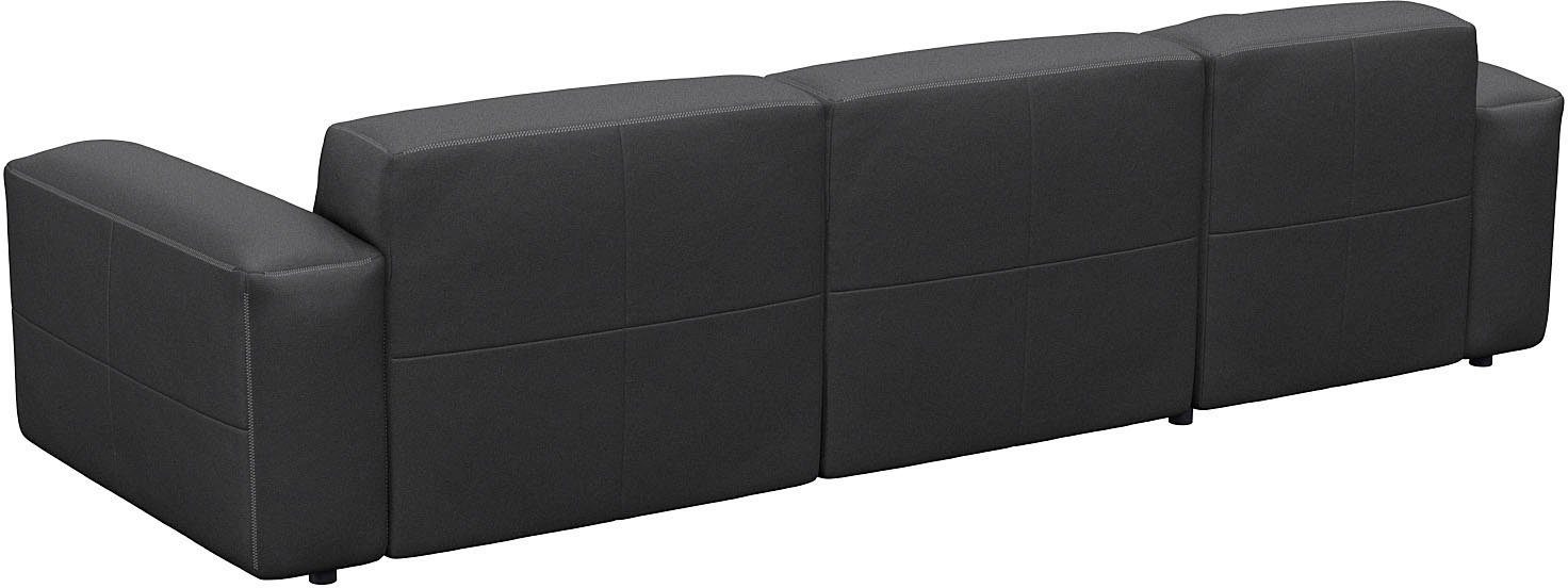 FLEXLUX Hoekbank Lucera comfortabel en comfortabel door hoogwaardige zitconstructie, L-vorm