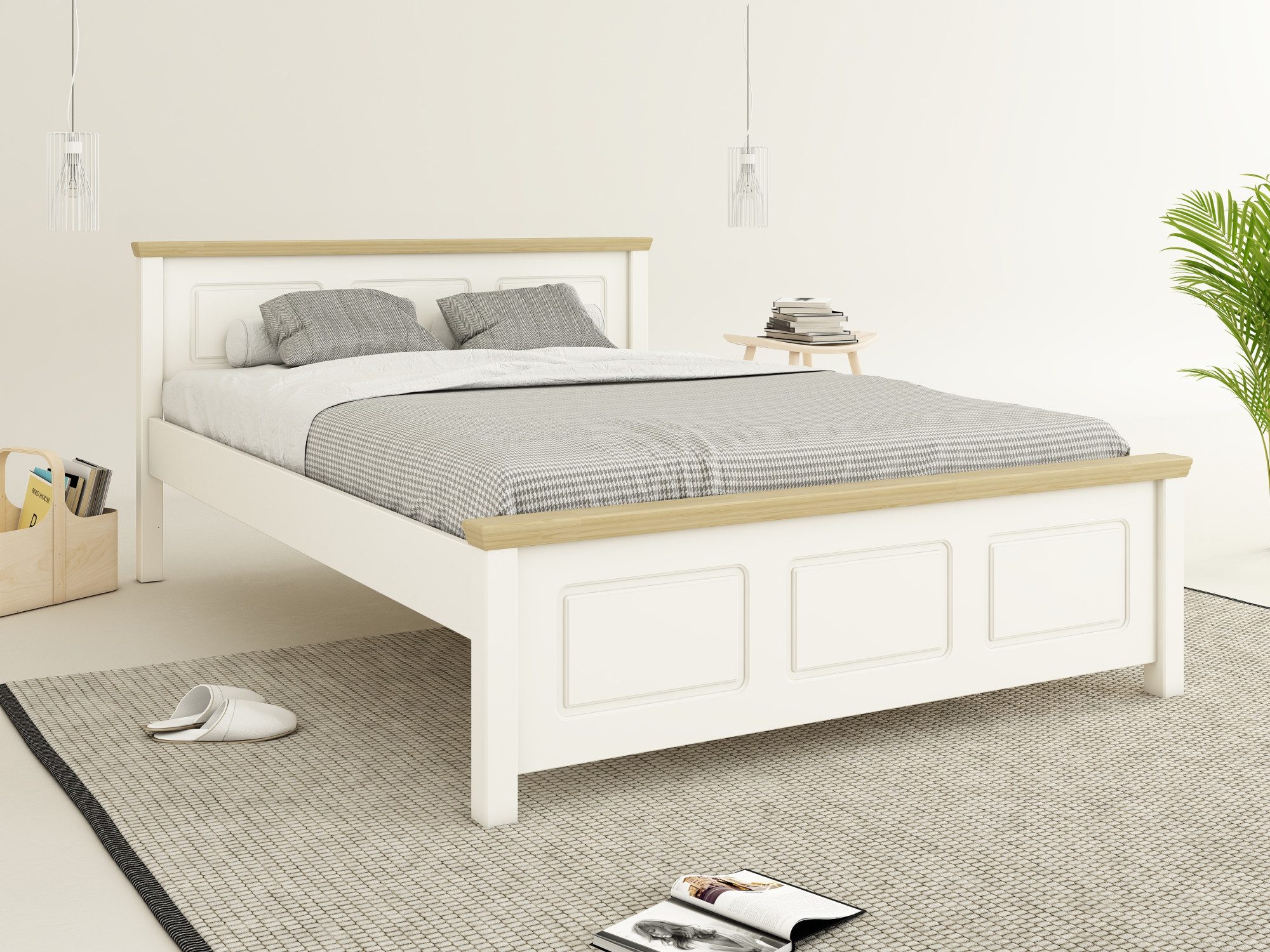 Home affaire Massief houten ledikant ERIK, Made in Europe, optioneel met lade, massief hout den