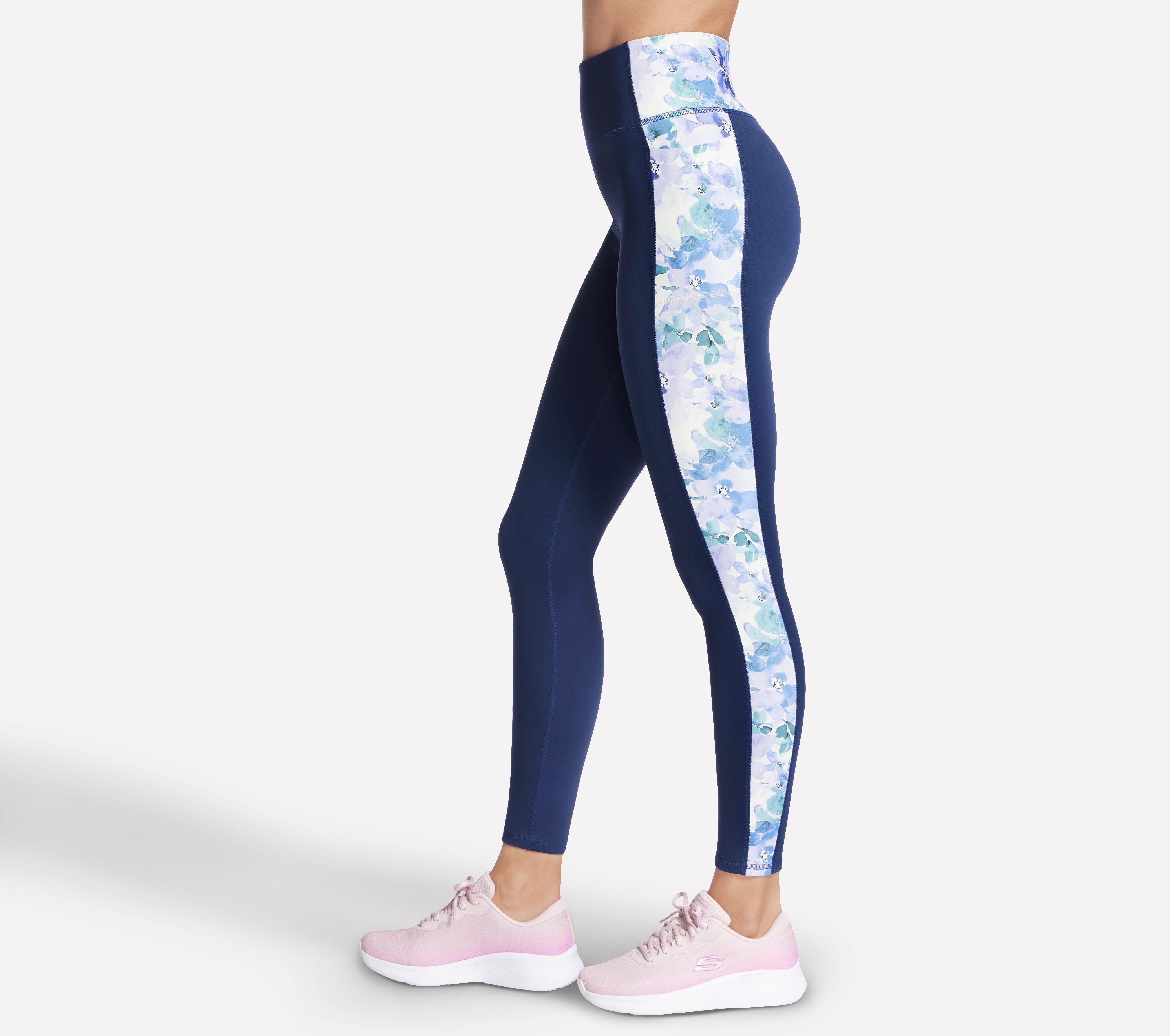 Skechers Functionele tights BLUE SEASCAPE FLORAL