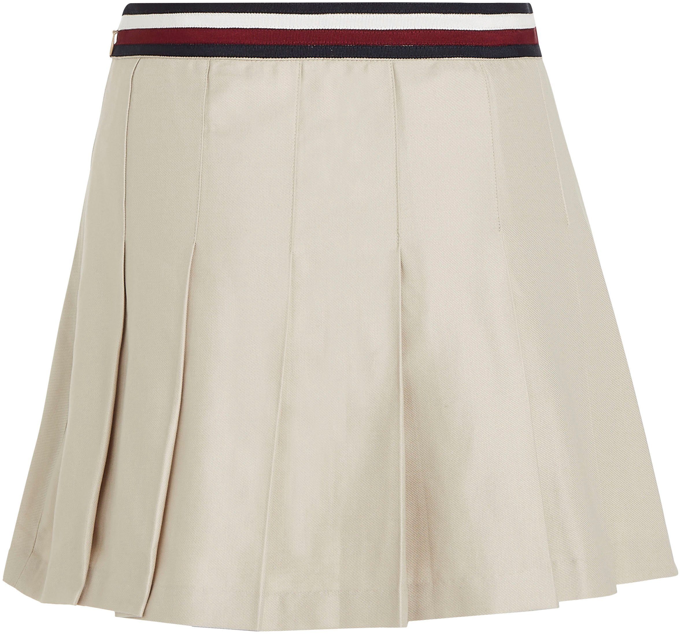 Tommy Hilfiger Minirok GLOBAL STP PLEATED SHORT SKIRT