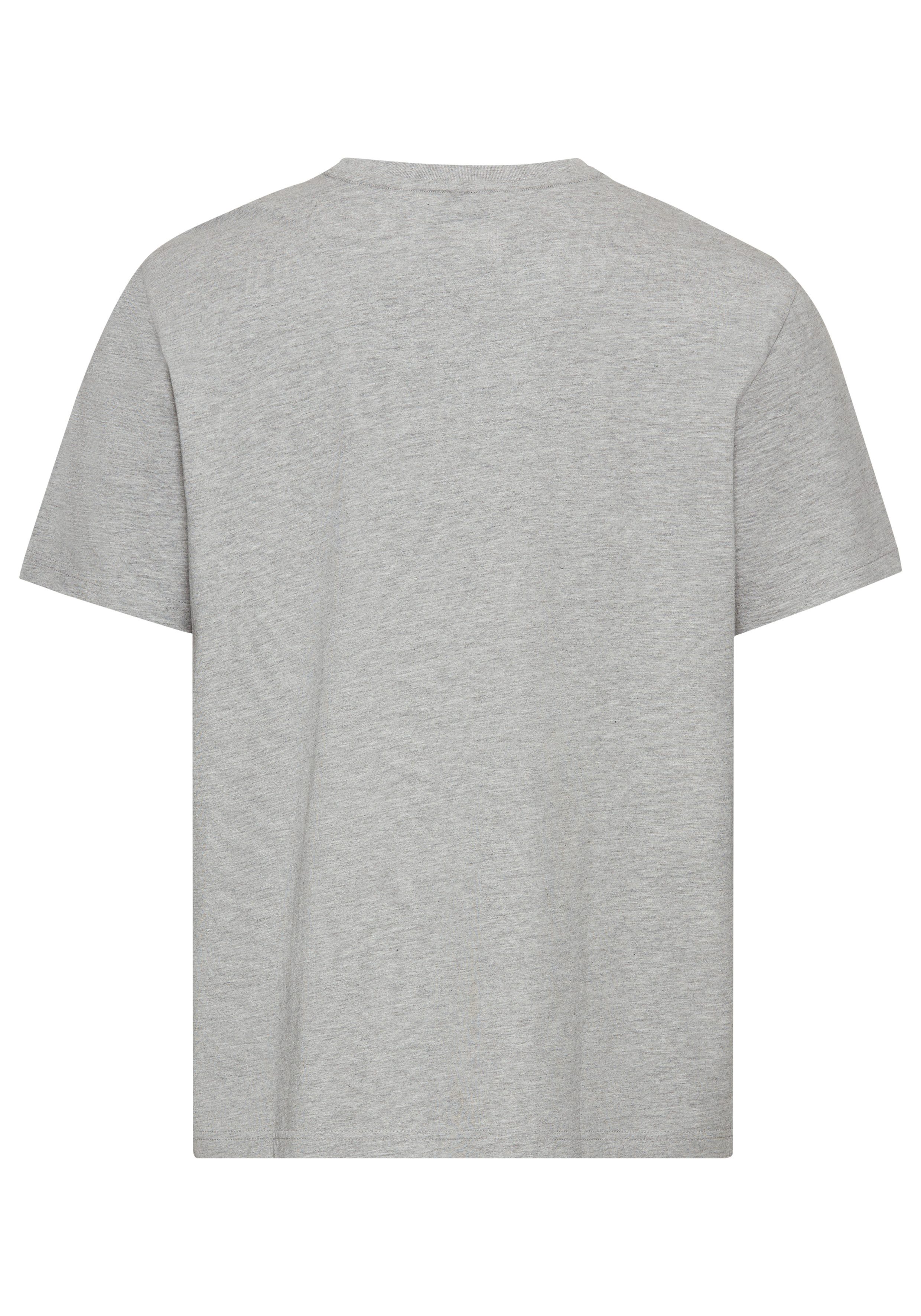 H.I.S T-shirt met trendy merklogo in collage-look