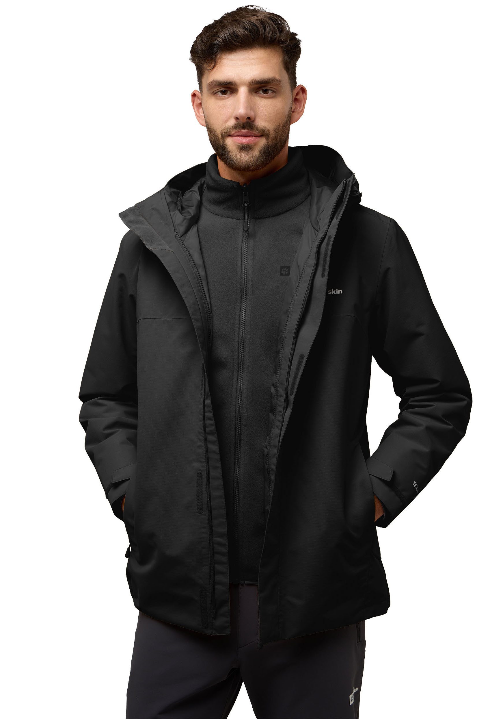 Jack Wolfskin Functioneel jack ALTENBERG 3IN1