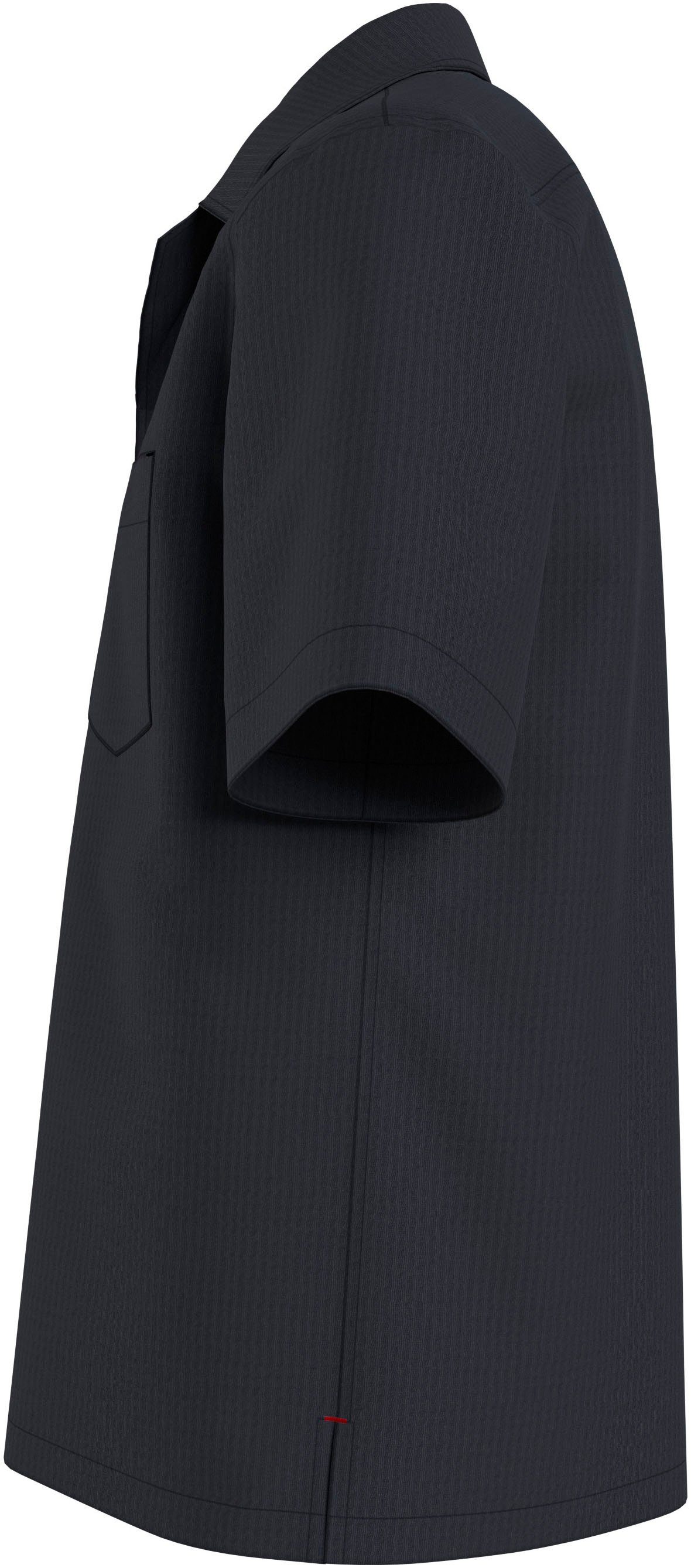 Tommy Hilfiger Overhemd met korte mouwen SEERSUCKER SOLID SHIRT