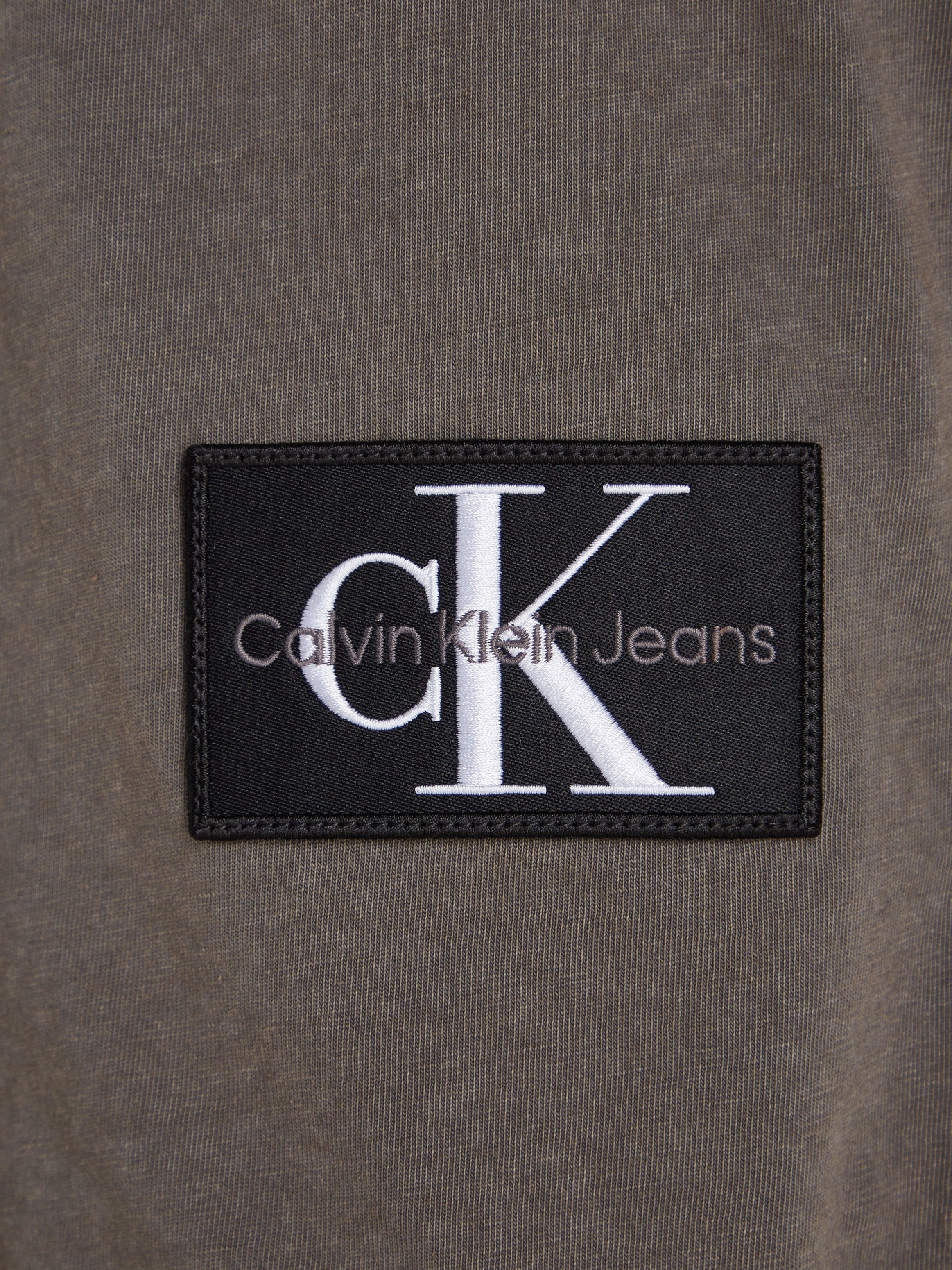 Calvin Klein T-shirt WASHED MONOLOGO BADGE TEE