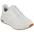 skechers sneakers arch fit s-miles mile makers in arch fit-uitvoering wit
