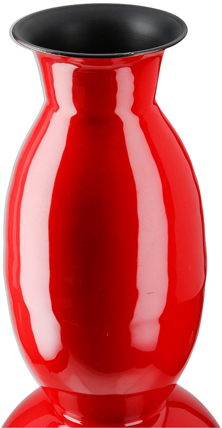 GILDE Vloervaas Vase Neo rot H.49 cm (1 stuk)