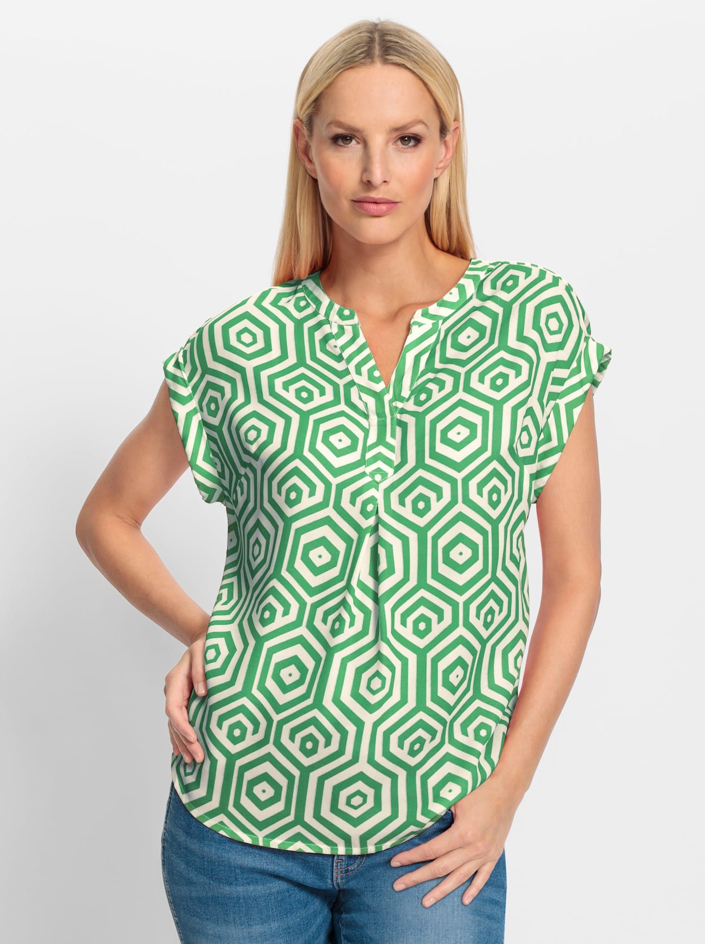 heine Crêpe-blouse