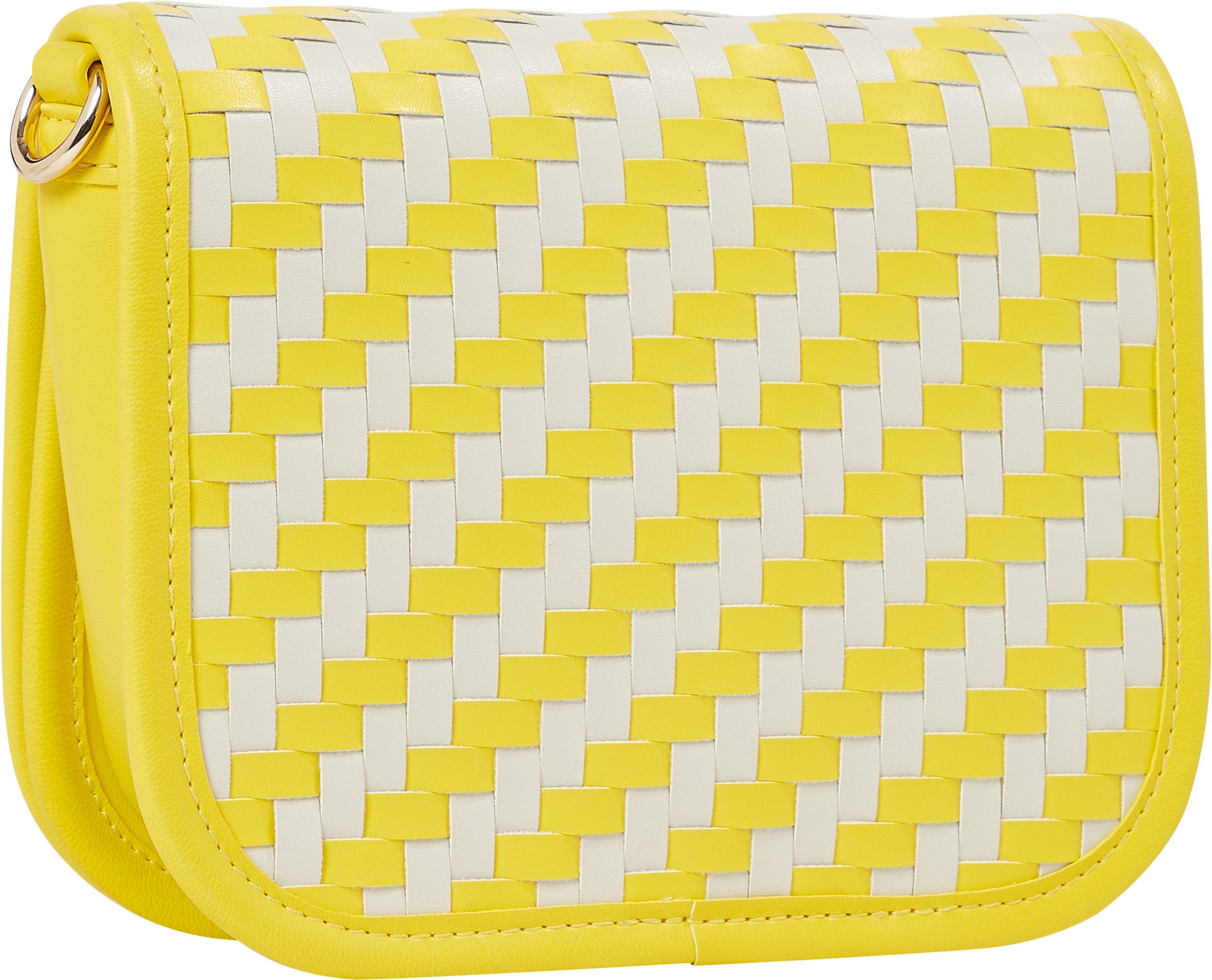 Tommy Hilfiger Schoudertas TH CITY CROSSOVER WOVEN met afneembare schouderbanden