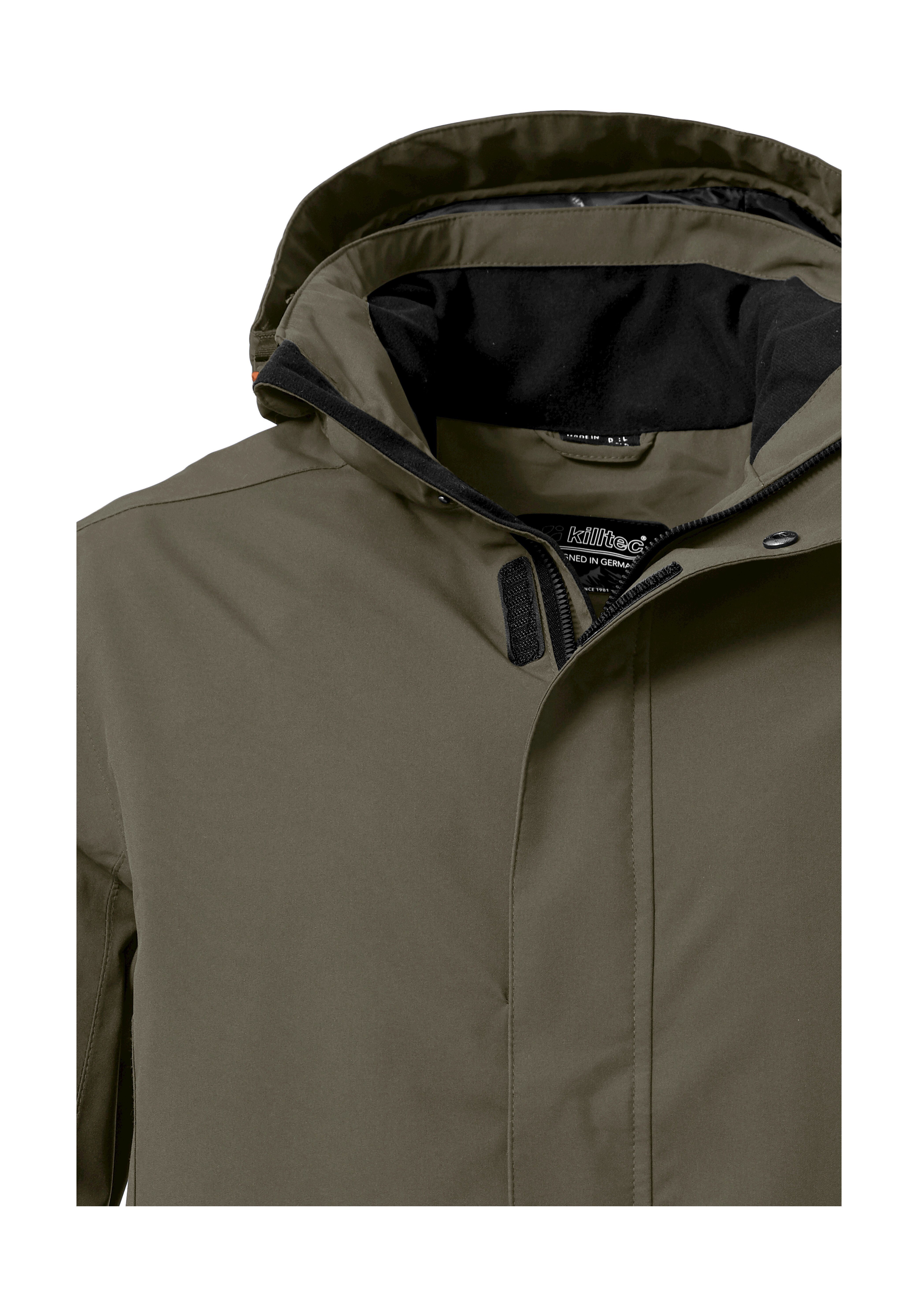 Killtec Outdoorjack KOS 87 MN JCKT_XENIOS 100% water- en winddicht, afneembare capuchon, verstelbare boorden