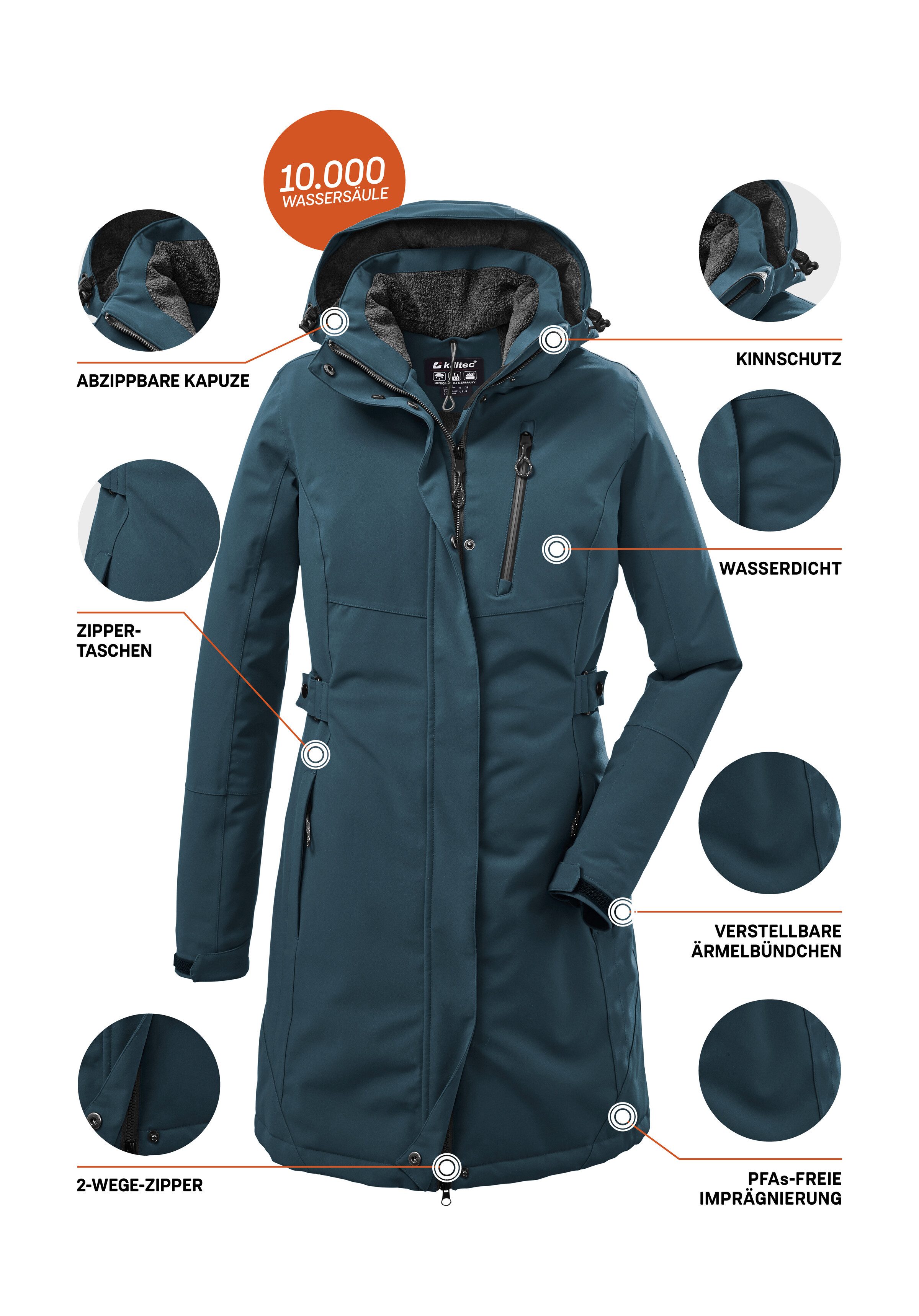 Killtec Parka KOW 165 WMN PRK