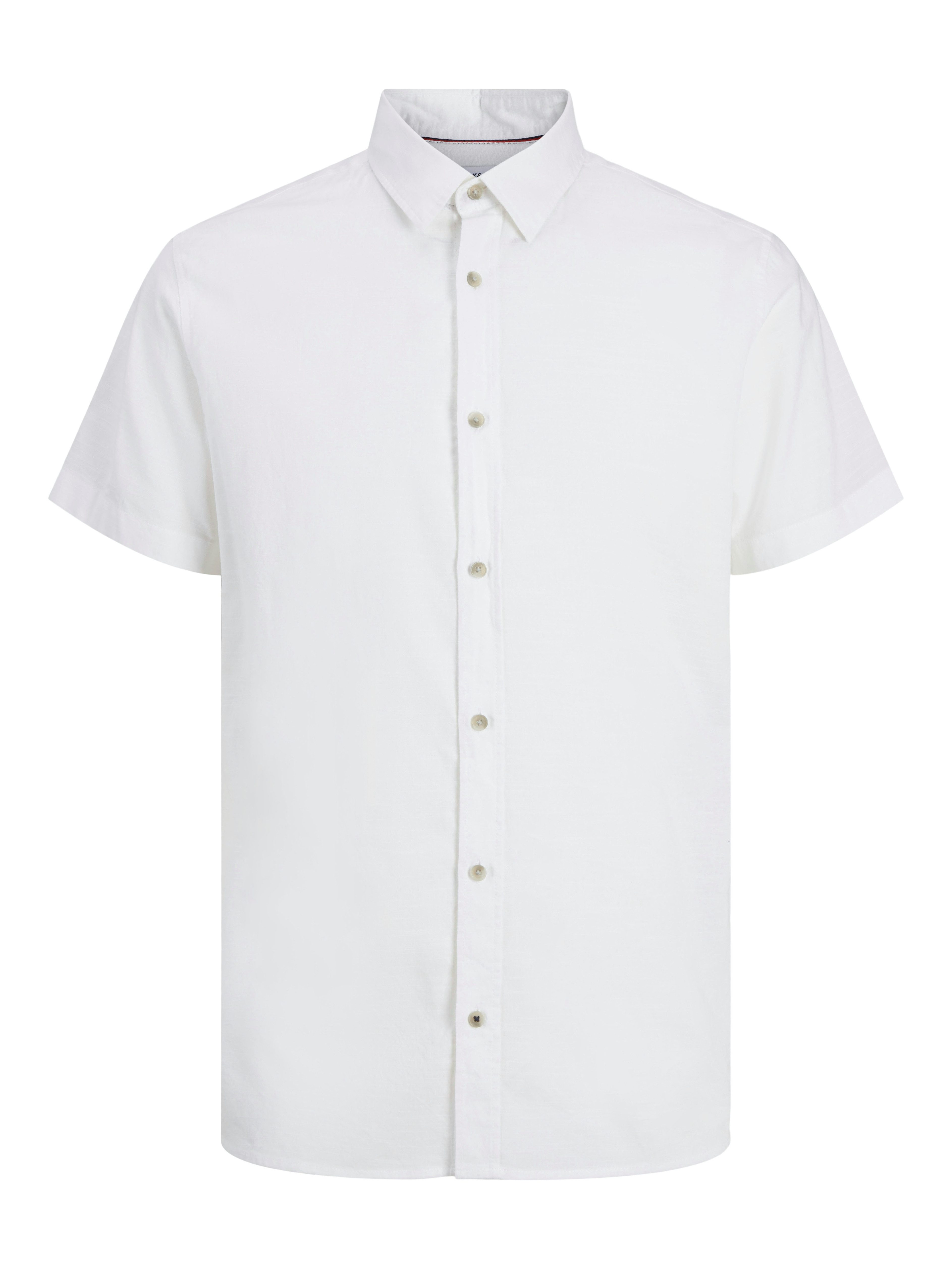 Jack & Jones Overhemd met korte mouwen JJPIERRE SLUB SHIRT SS