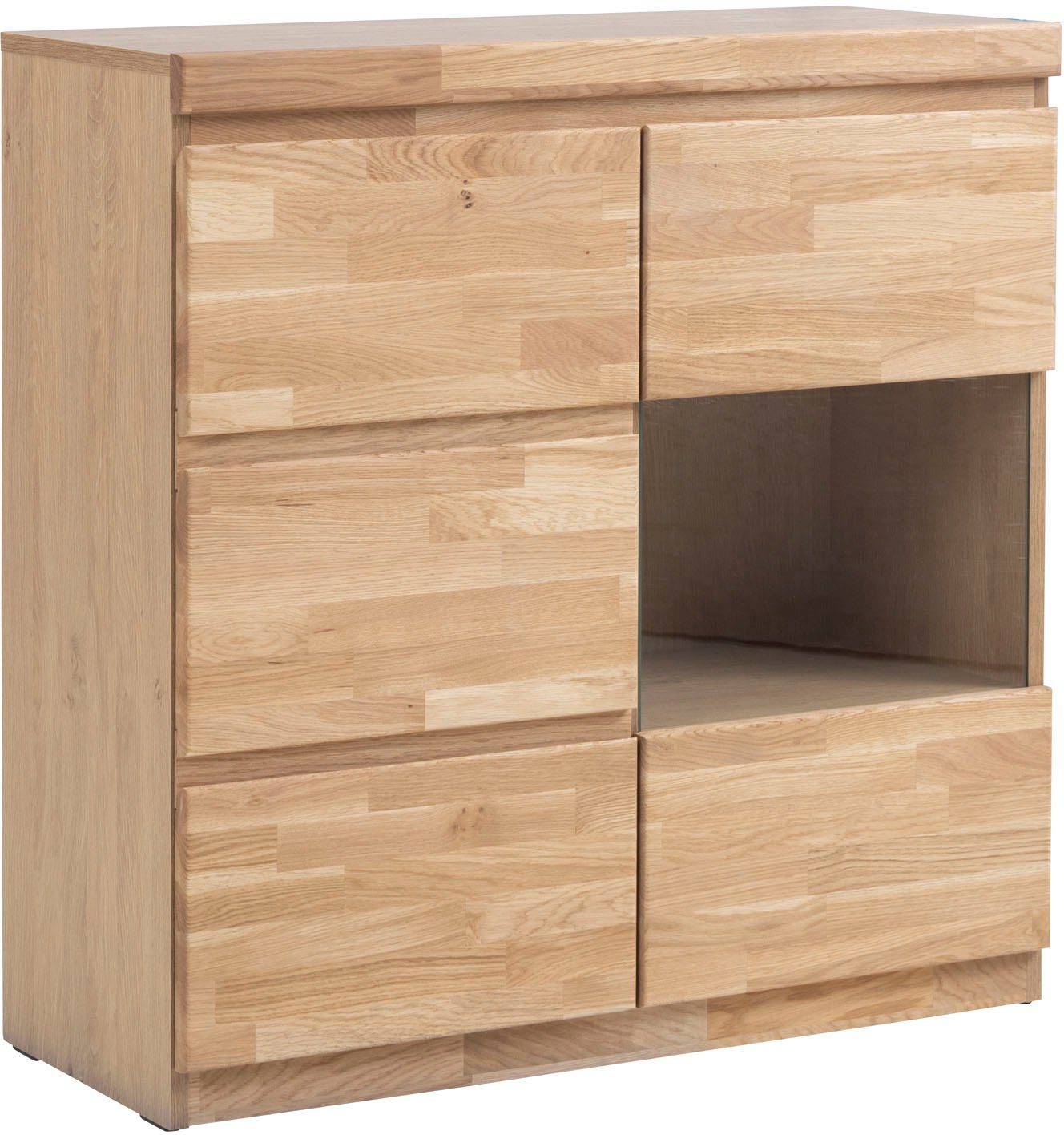 Home affaire Dressoir Oslo Breedte ca. 90 cm, gedeeltelijk massief