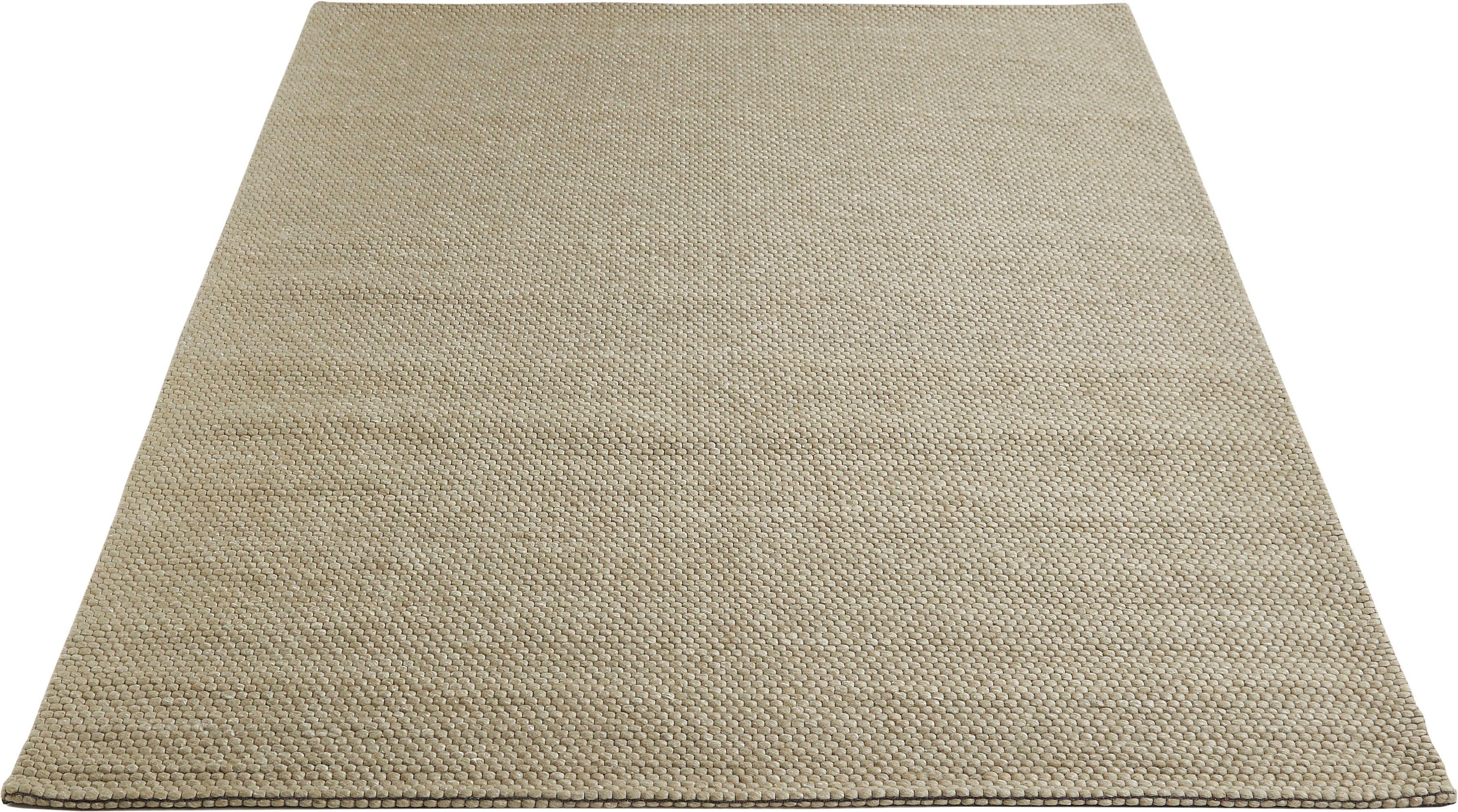Barbara Becker Vloerkleed Brave Handgeweven, materiaal 50% wol, 50% viscose, met de hand geweven, gemêleerde look