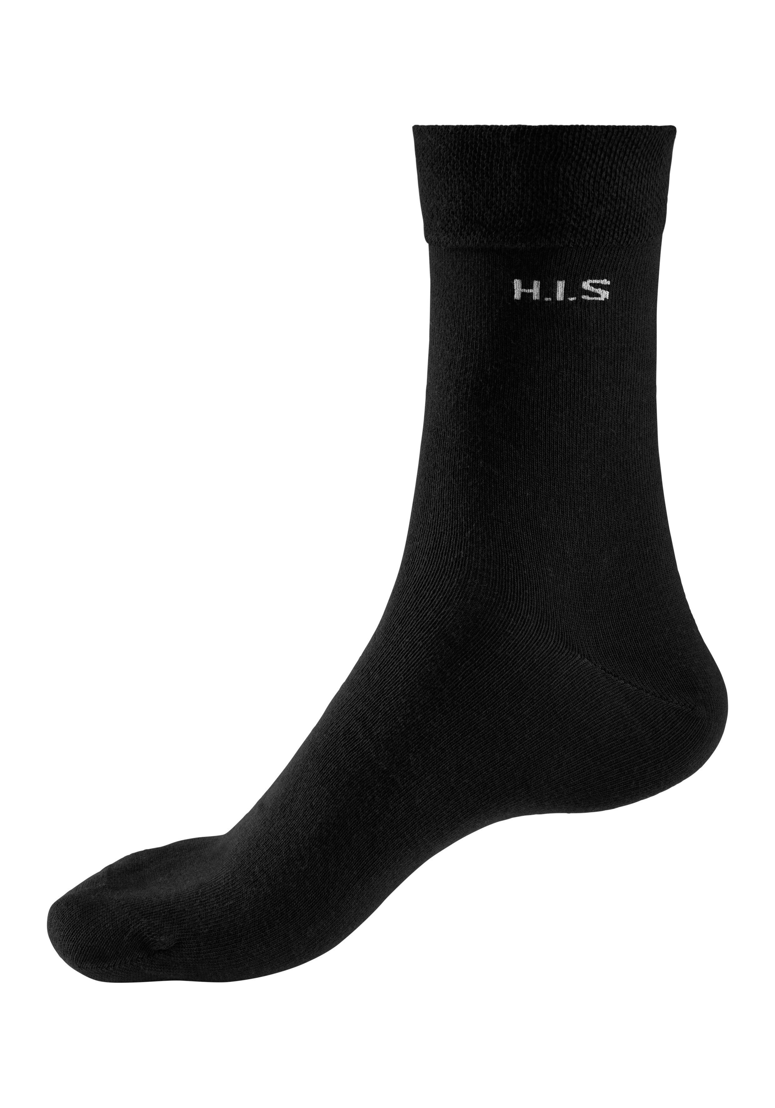 H.I.S Sokken met knelvrije boord (set, 4 paar)