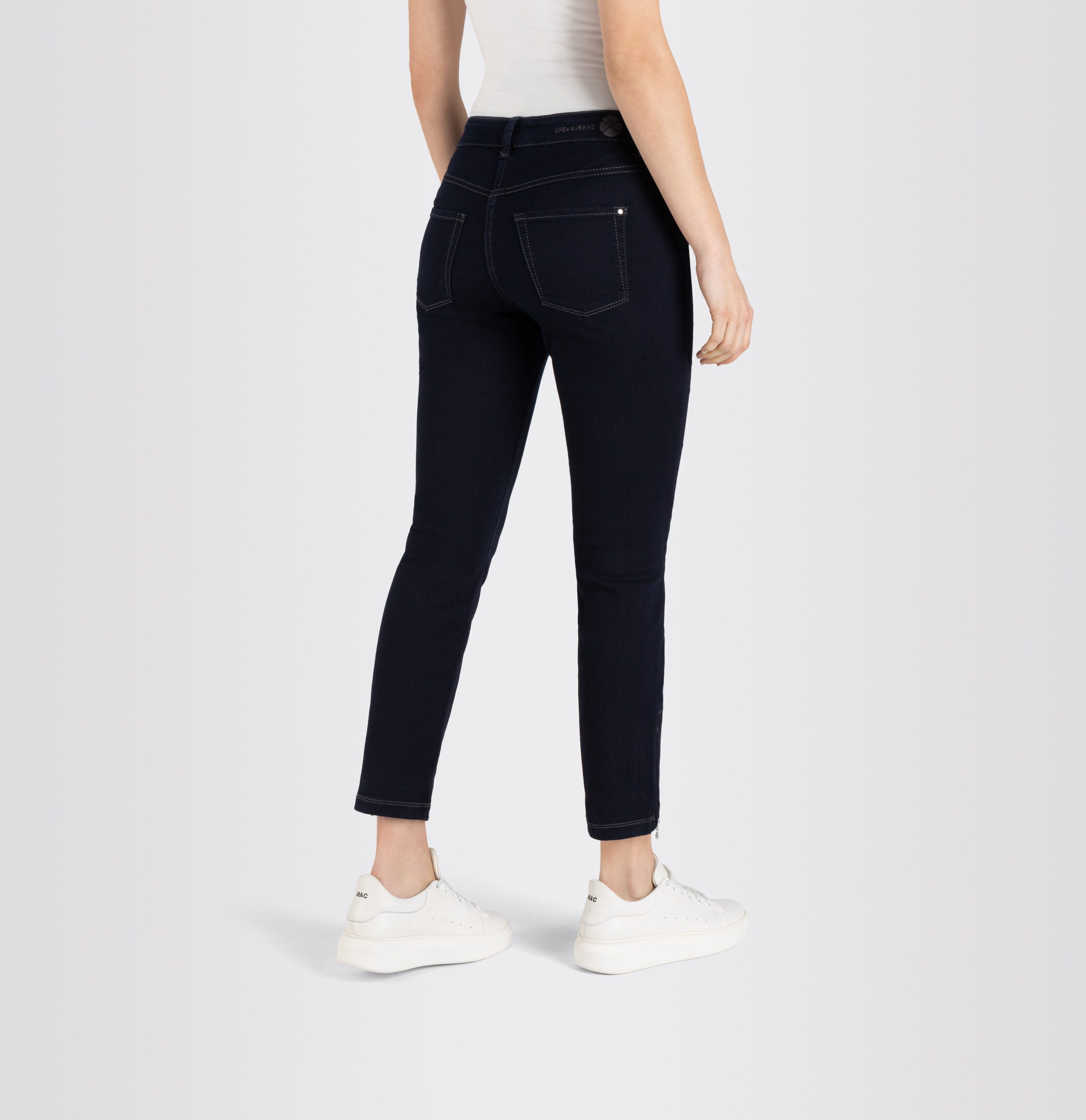 MAC 7 8 jeans Dream Chic Verkort model met ritssluiting