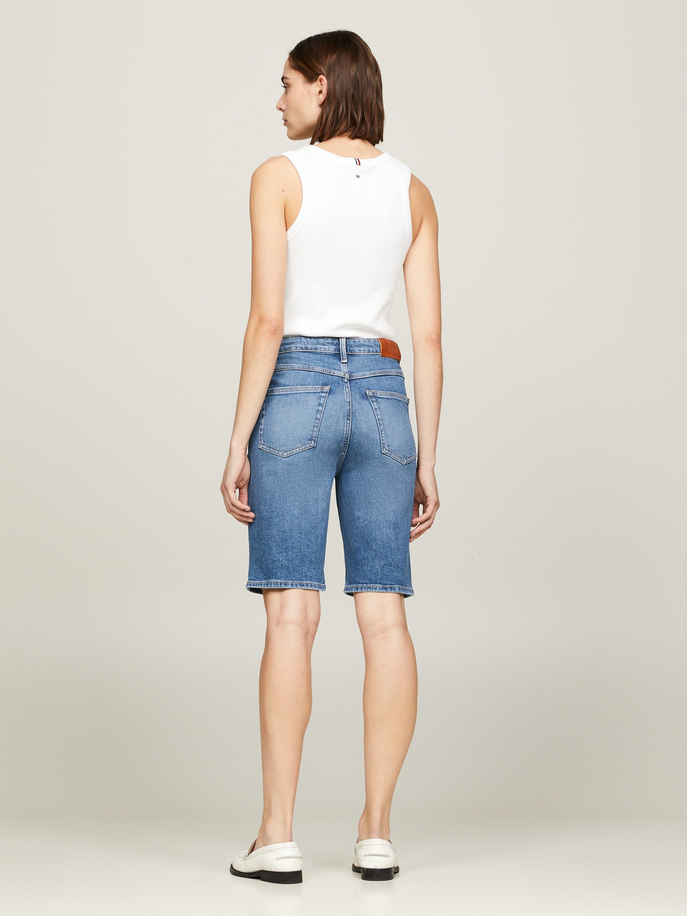Tommy Hilfiger Short DNM SLIM SHORT HW MEL