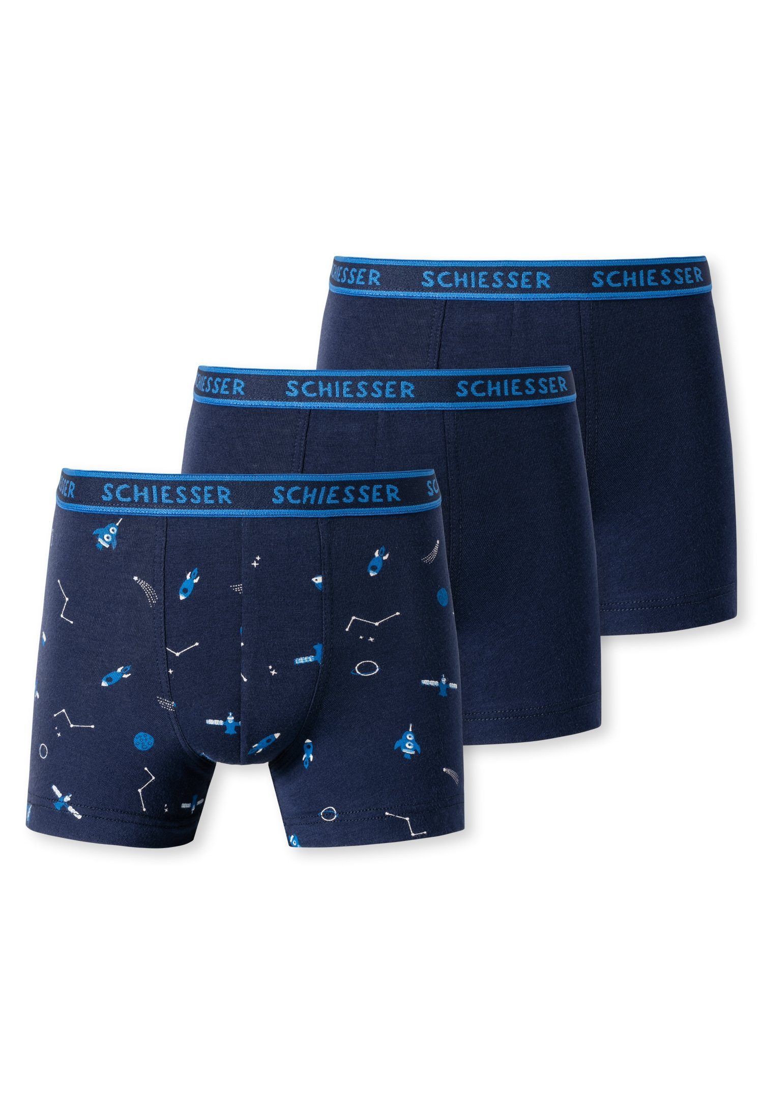 NU 20% KORTING: Schiesser Boxershort 3PACK Shorts (set, 3 stuks)