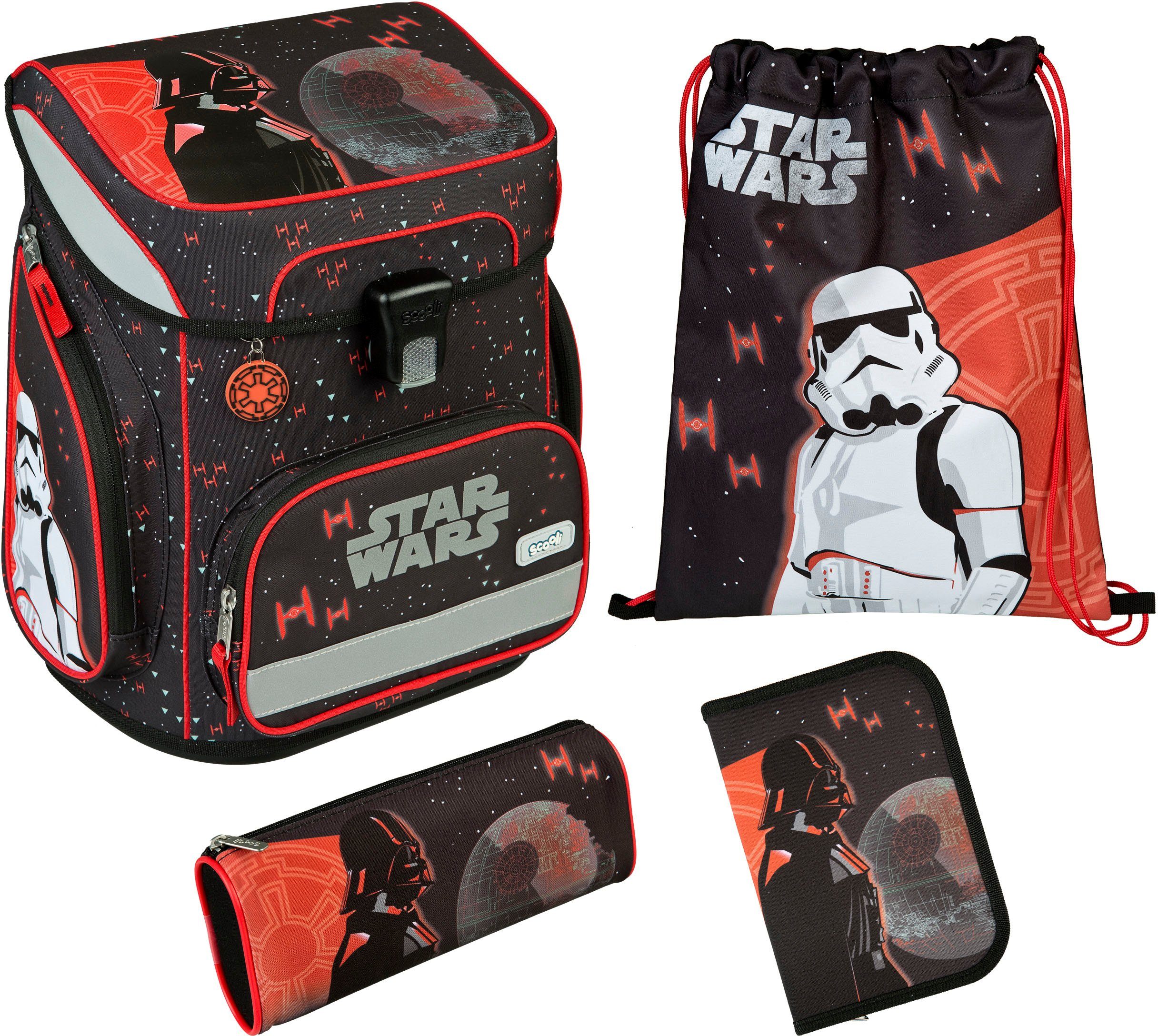 Scooli Schooltas EasyFit, Star Wars (set, 5-delig)