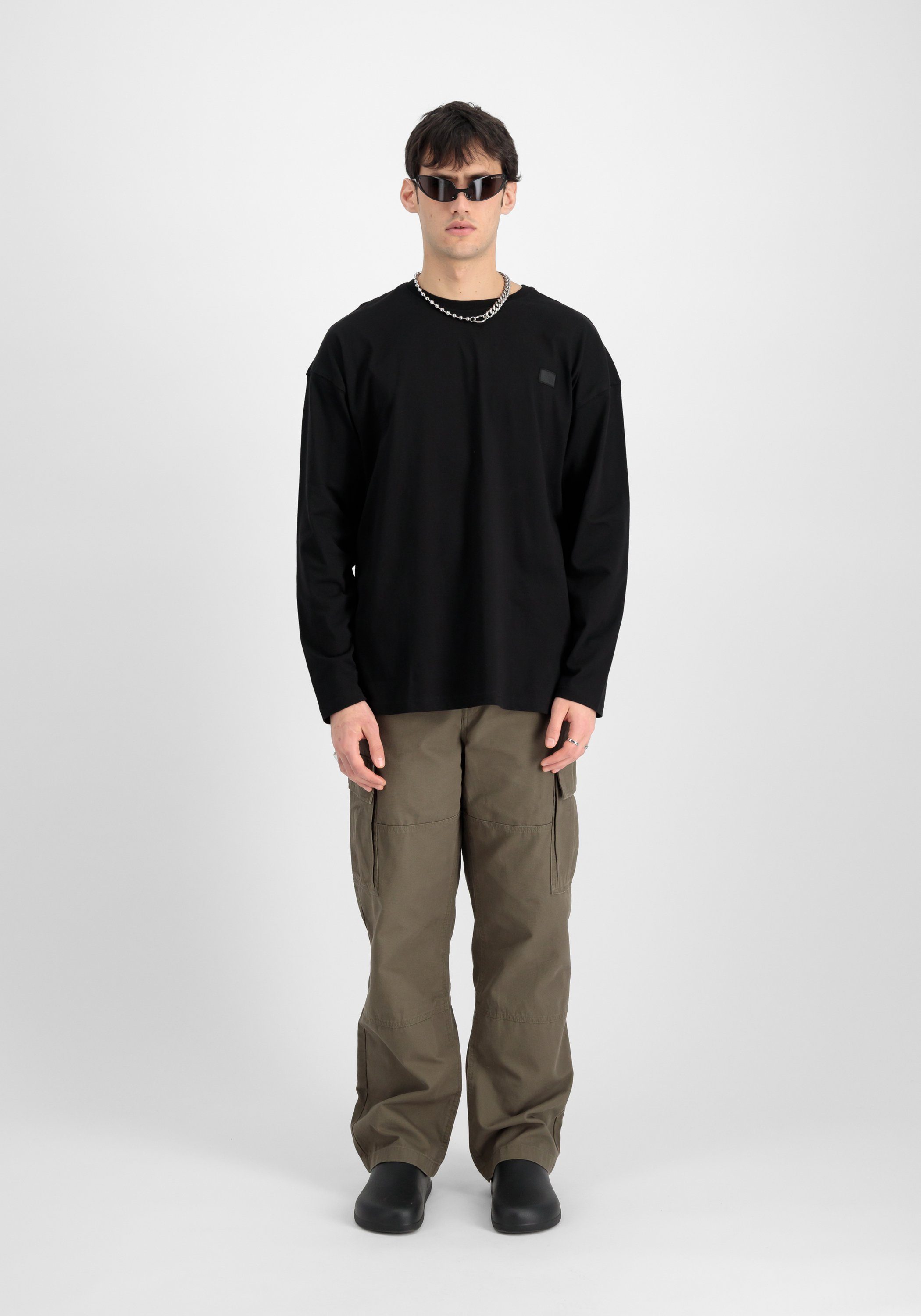Alpha Industries Longsleeve ALPHA INDUSTRIES Men - Longsleeves Alpha Essentials RL LS