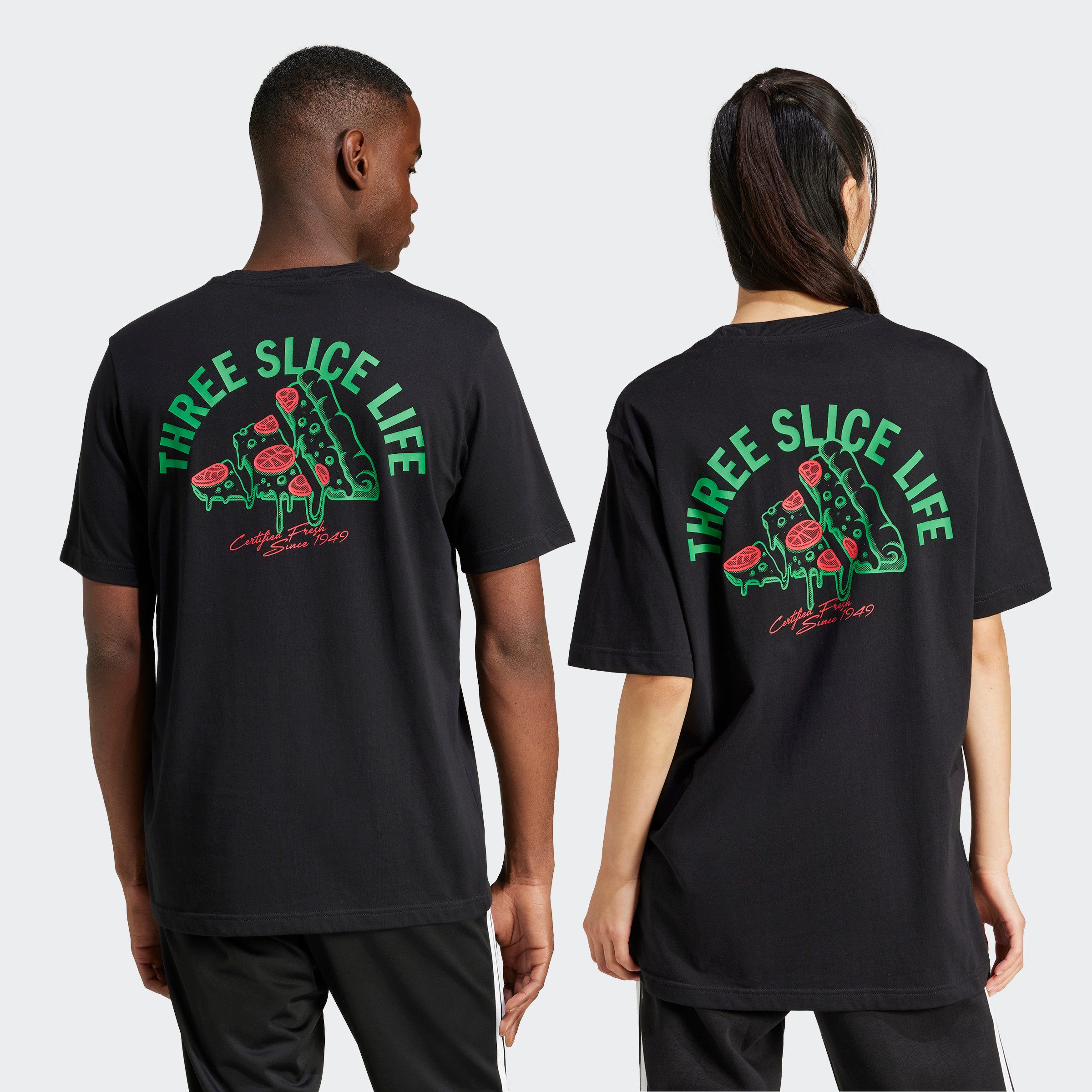 adidas Sportswear T-shirt M L PIZZA TEE