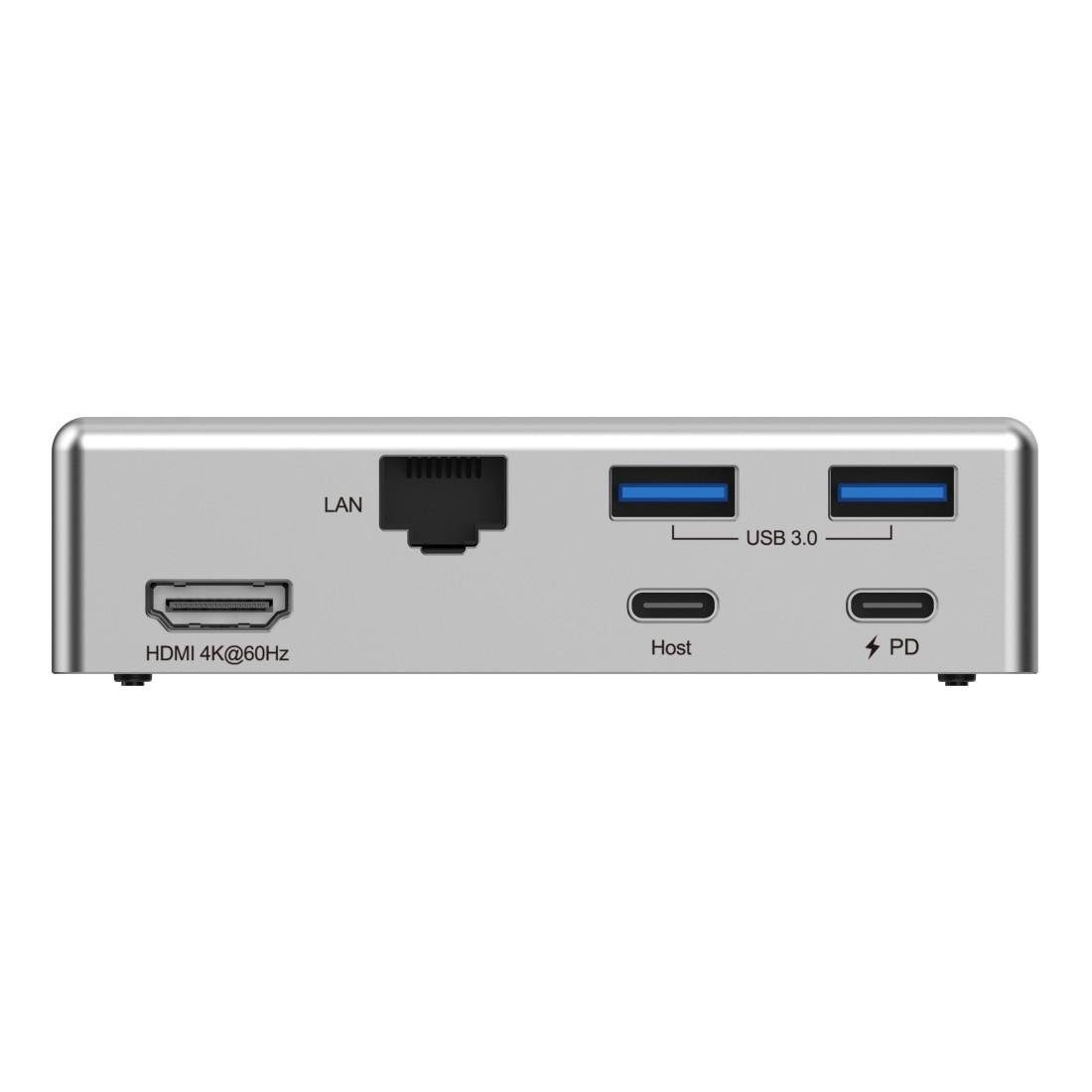 Rapoo Laptop standaard Laptopstandaard met 5-in-1 USB-C multiport adapter