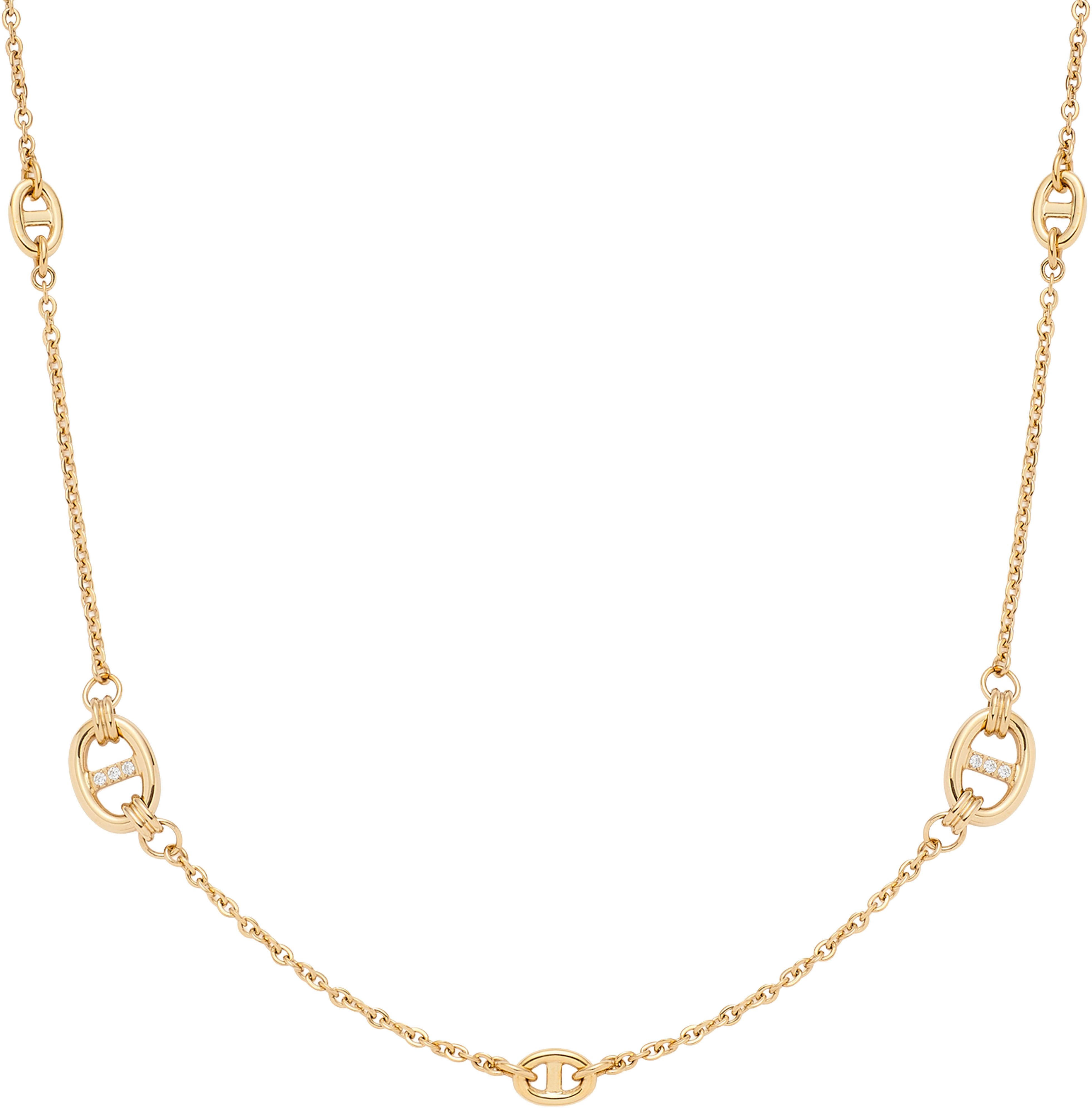 LEONARDO Ketting zonder hanger Halsketting Herma, 024296 dames kettingen goud(kleur)