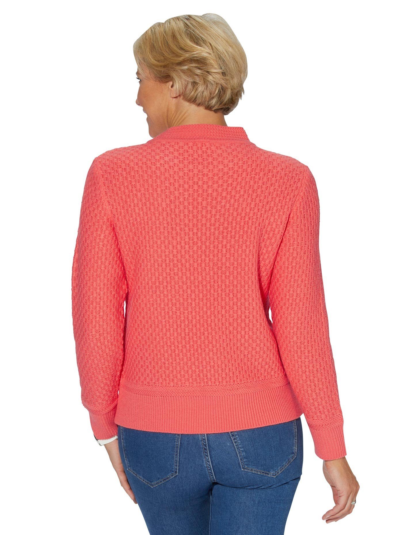 Classic Basics Trui met staande kraag Trui