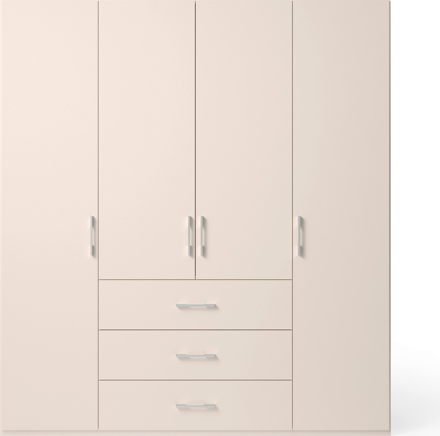 set one by Musterring Draaideurkast Henderson met 3 lades, inclusief legplanken en kledingstangen