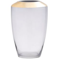 leonique tafelvaas amaury van glas, hoogte ca. 28 cm (1 stuk) wit