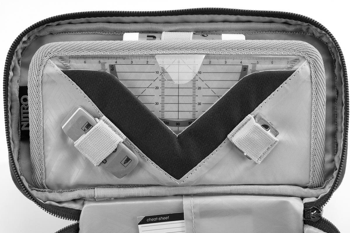 NITRO Etui Pencil Case XL Pennenetui, slordig etui, luie doos, pennen etui