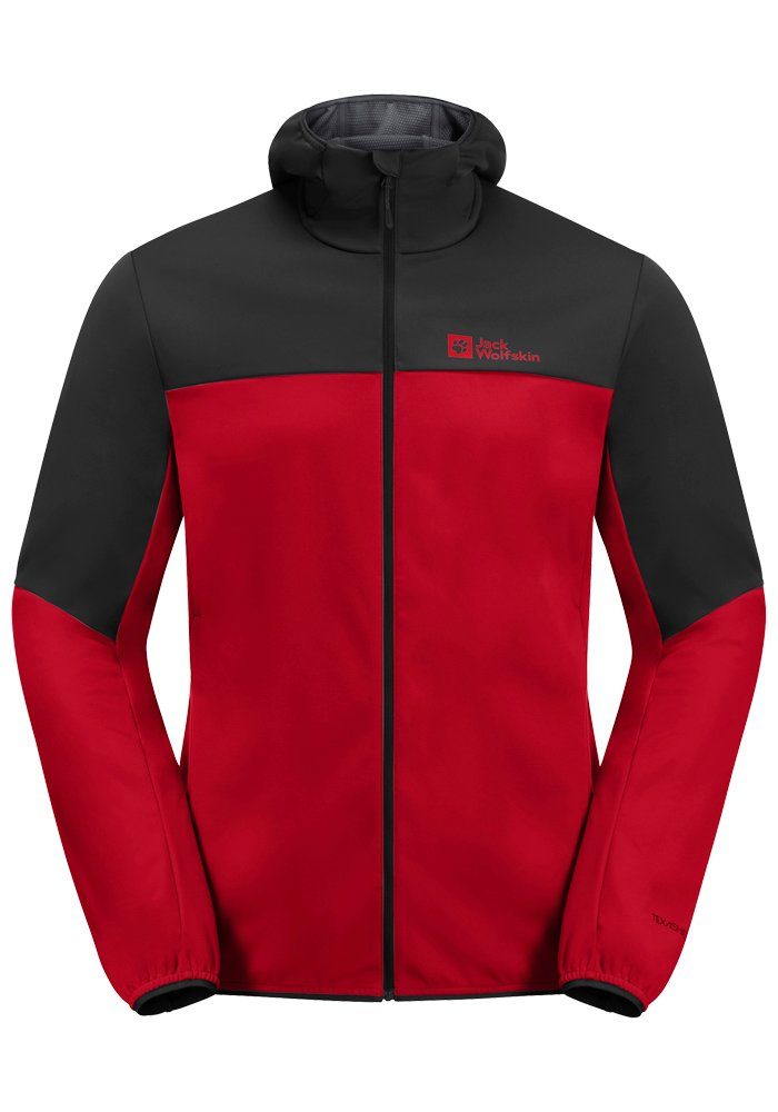 Jack Wolfskin Softshell-jack FELDBERG hoody M