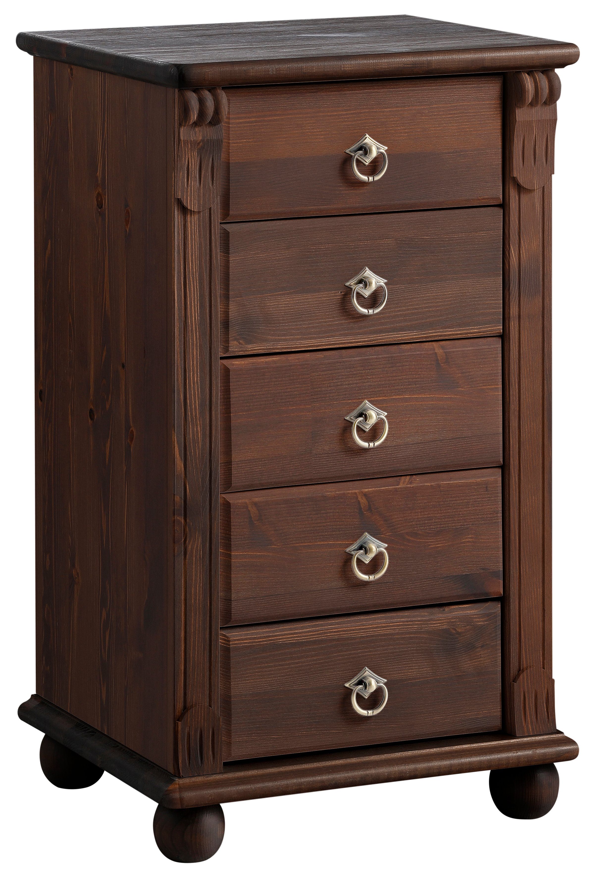 Home affaire Ladekast TESSIN Make-up commode met spiegel, van massief dennenhout, FSC®-gecertificeerd